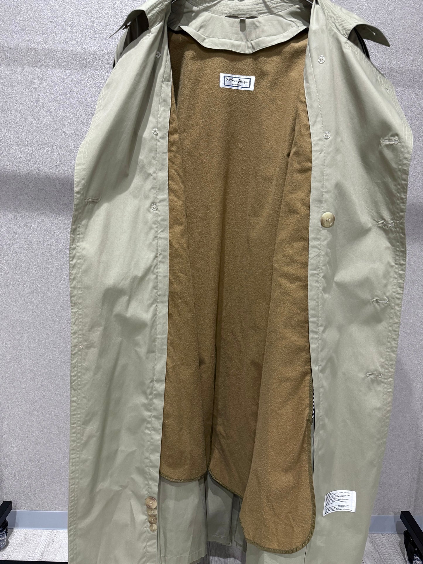 90's Yves Saint Laurent trench coat