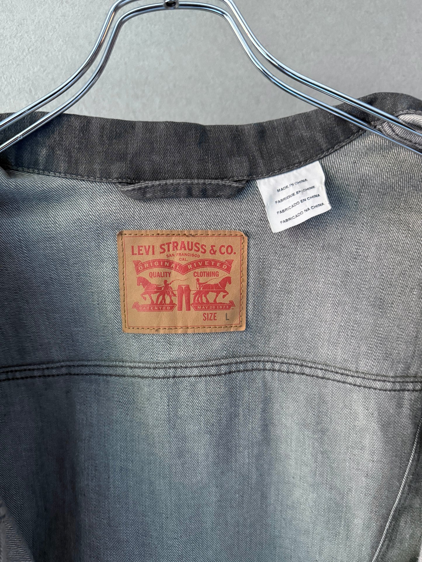 00's Levi's denim jacket "Yarn Dyed"