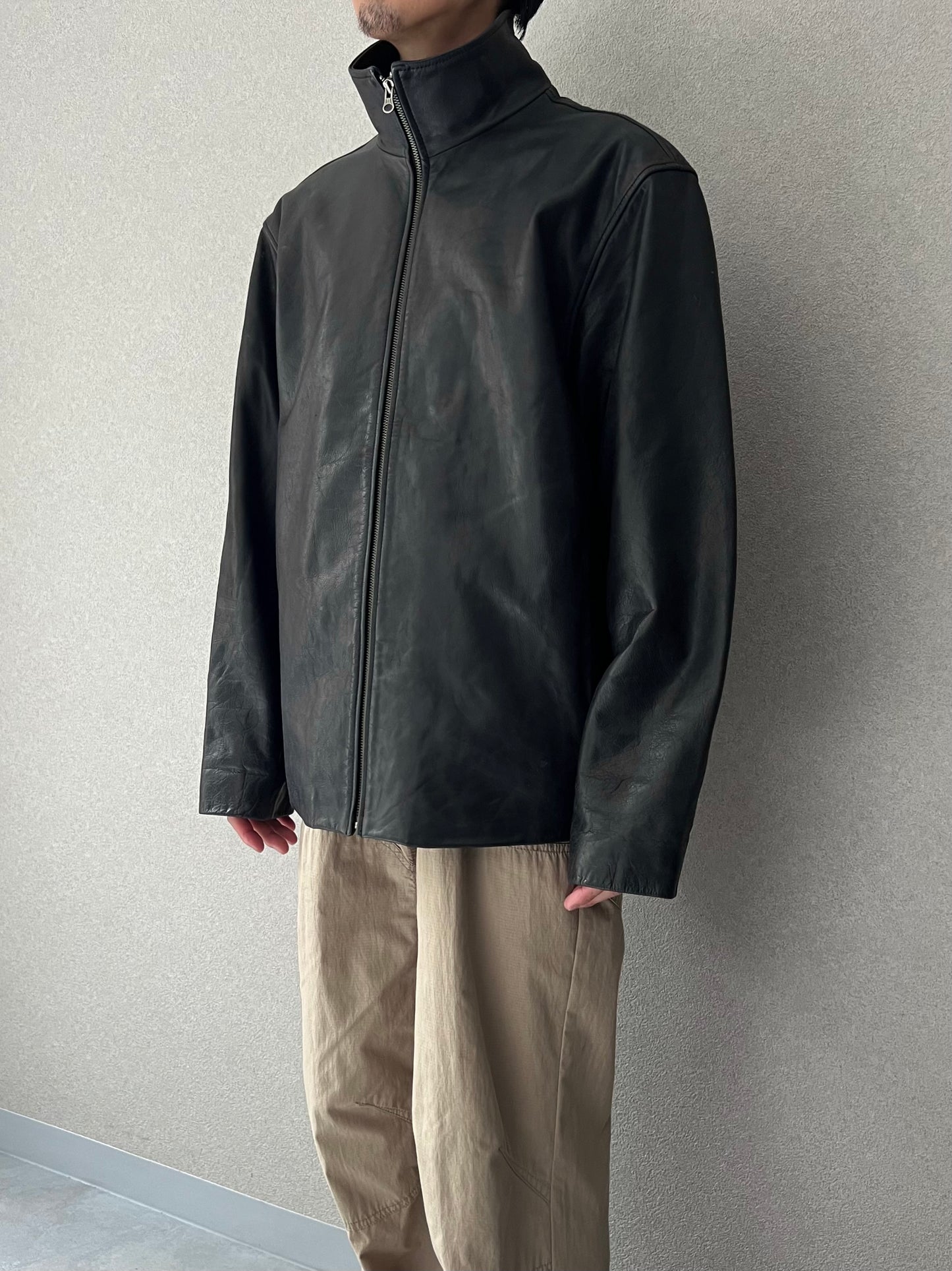 00's GAP leather jacket