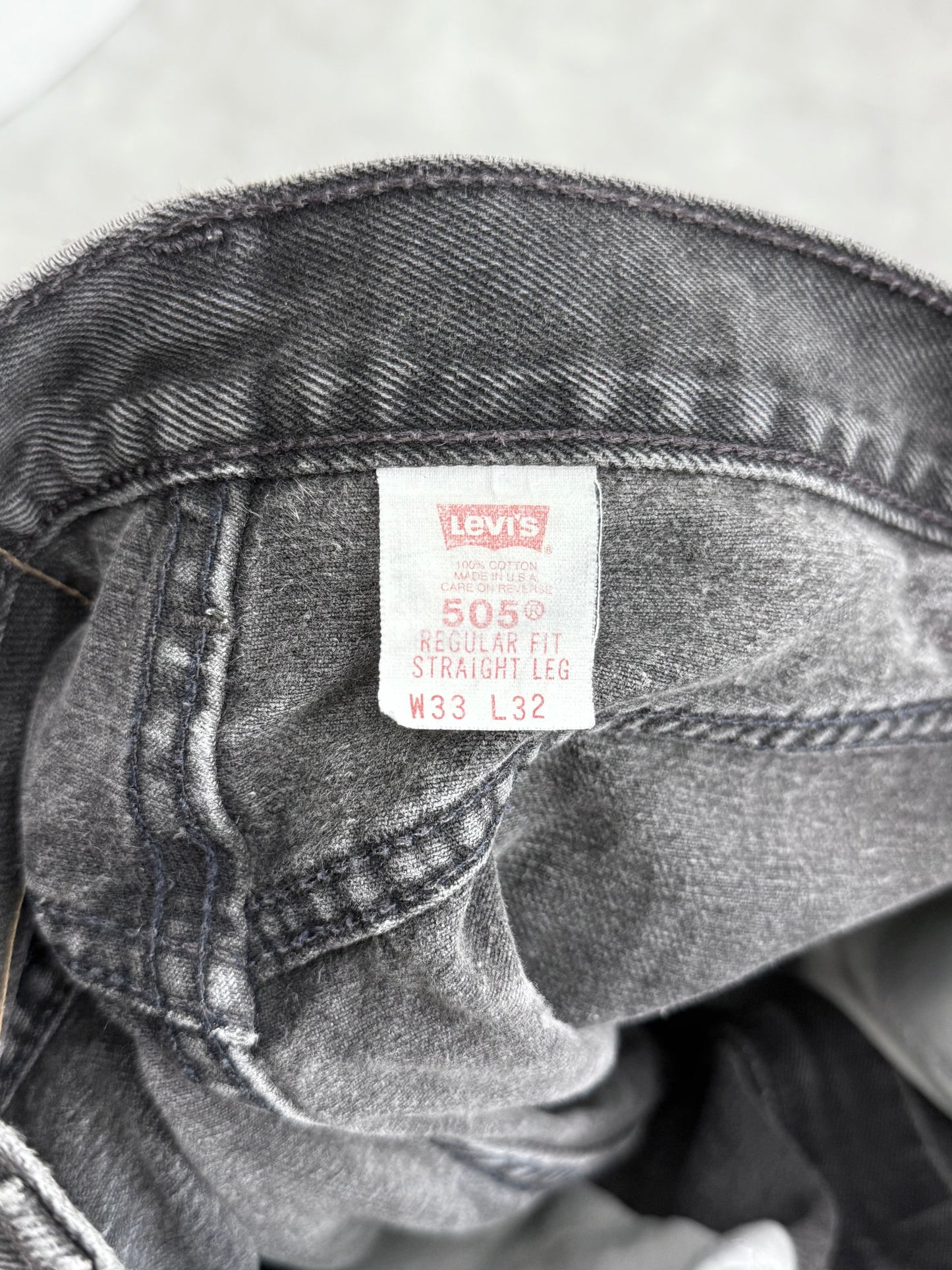 90's Levi's 505 denim pants "Made in USA"