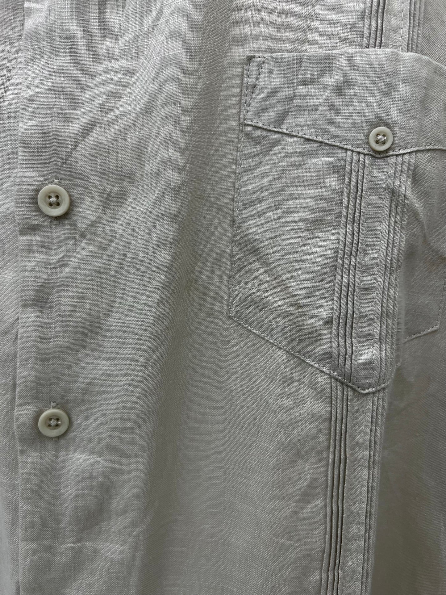 00's CUBAVERA linen guayabera shirt