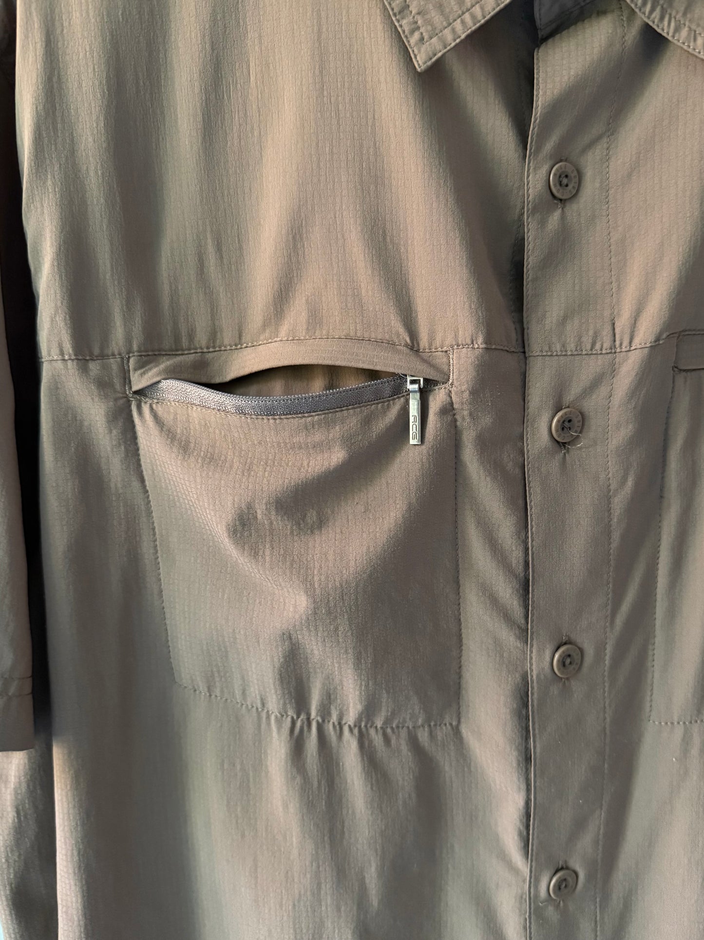 00's NIKE ACG nylon S/S shirt