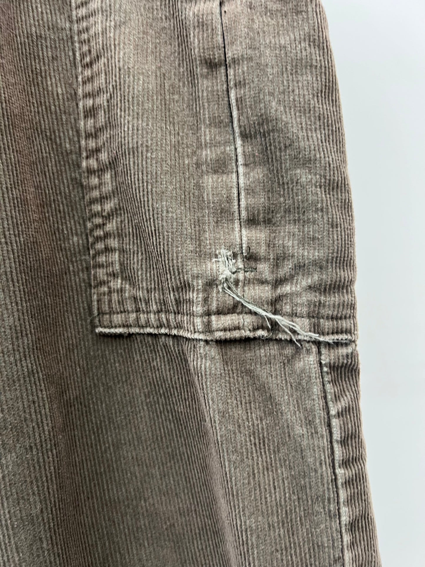 00's FADED GROLY corduroy cargo pants