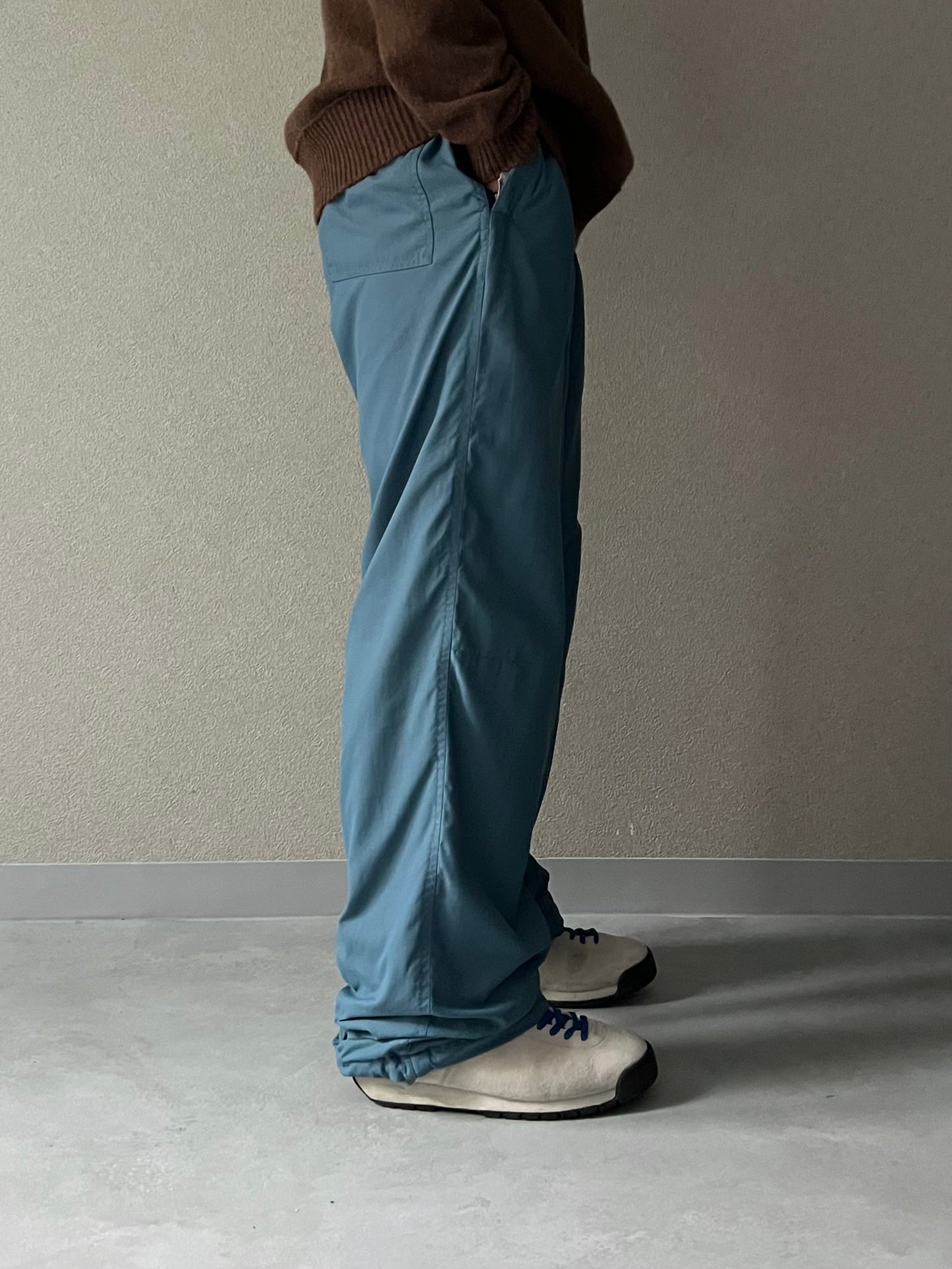 00's GAP fleece lining nylon pants