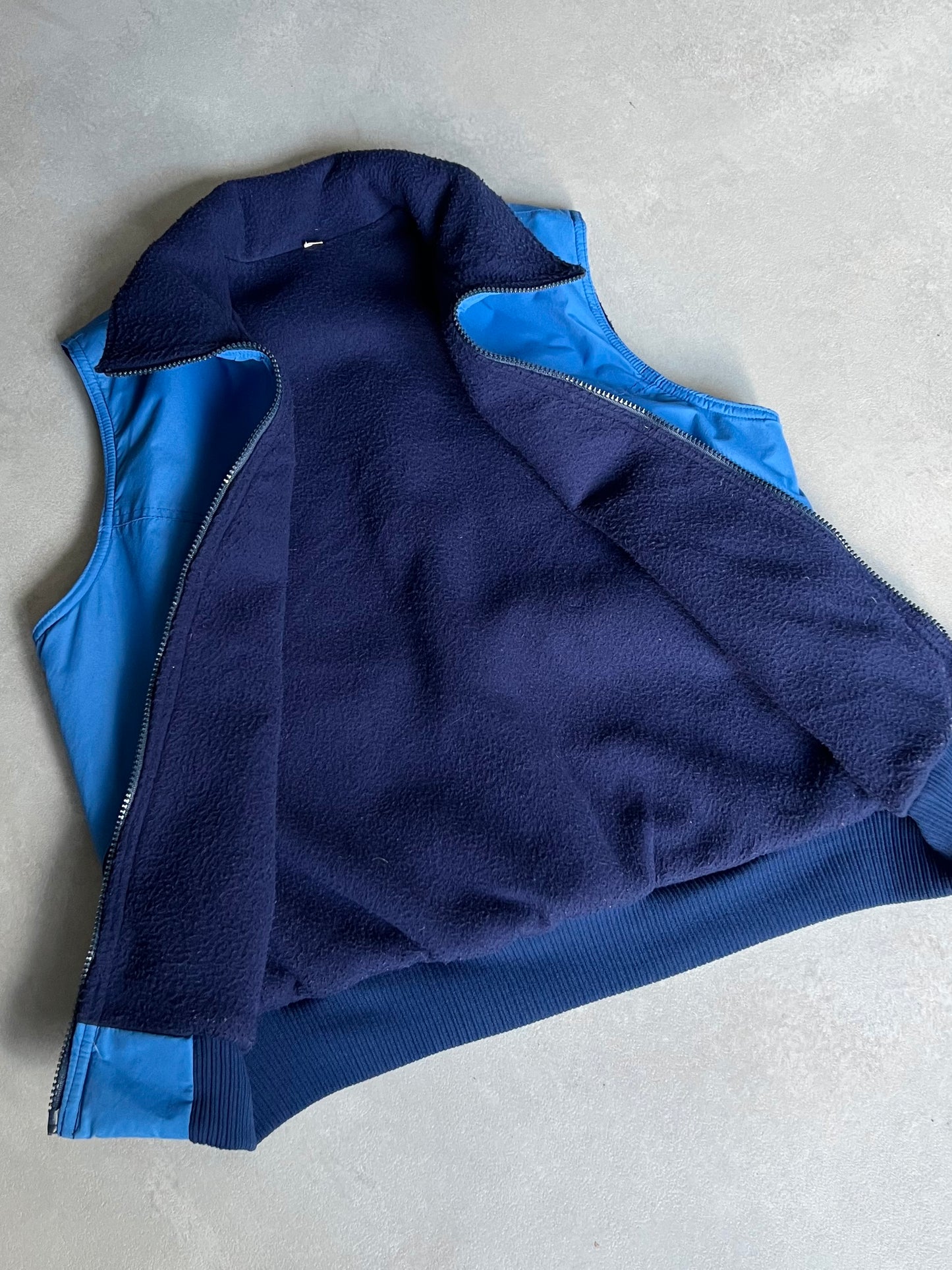 80's patagonia fleece lining nylon vest "Made in CANADA"