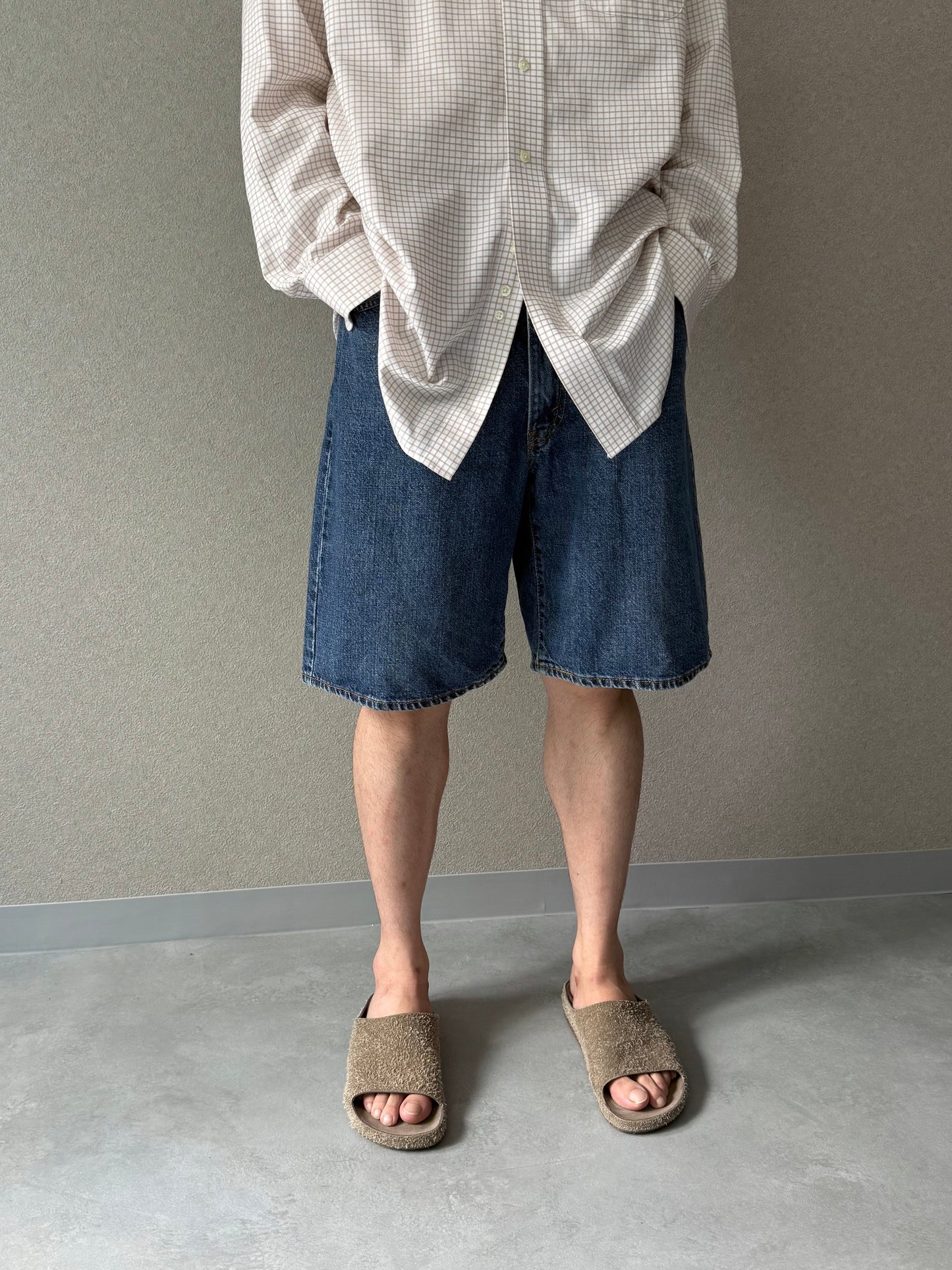 00's Levi's 550 denim shorts