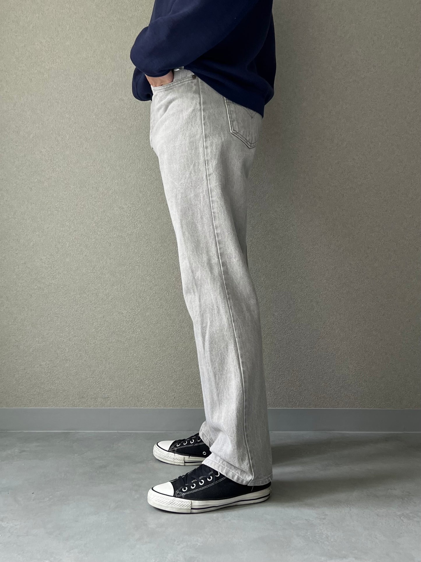 90's Levi's denim pants "Yarn Dyed"