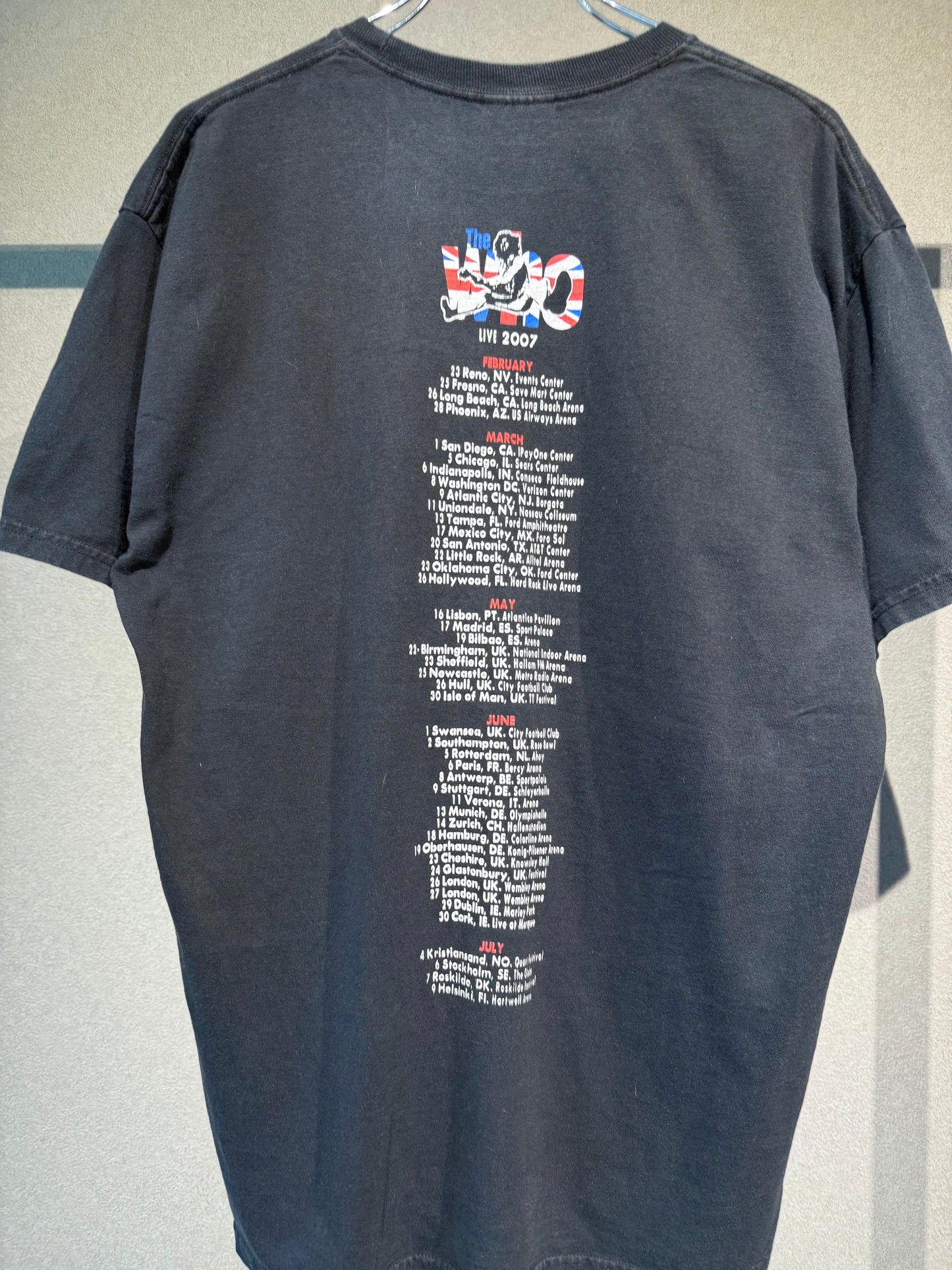 00's The Who music t-shirt