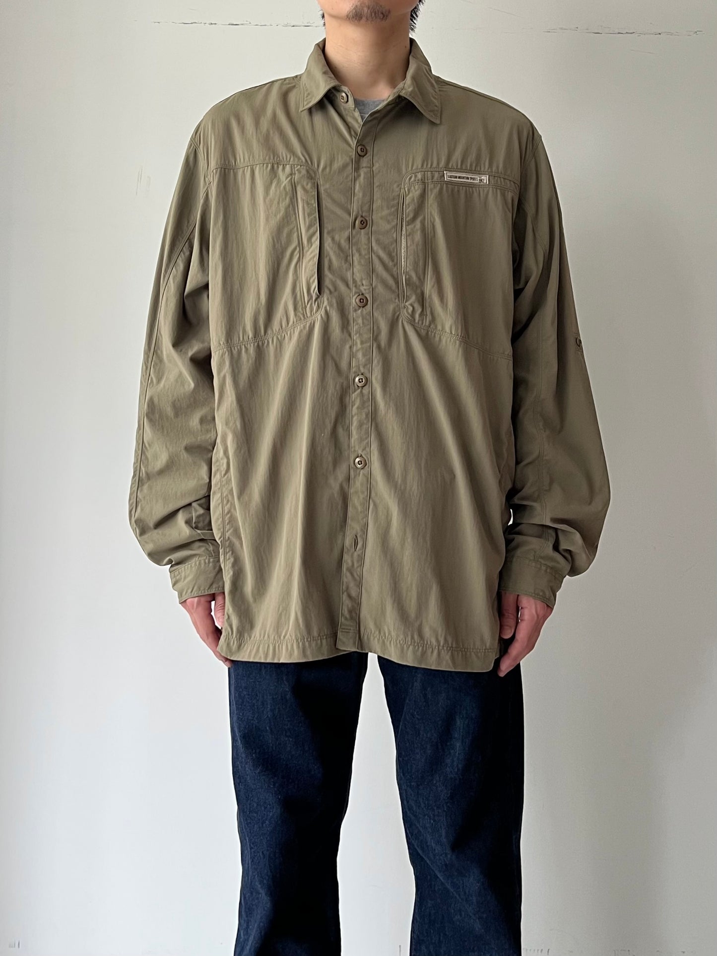 90's〜 EMS nylon shirt