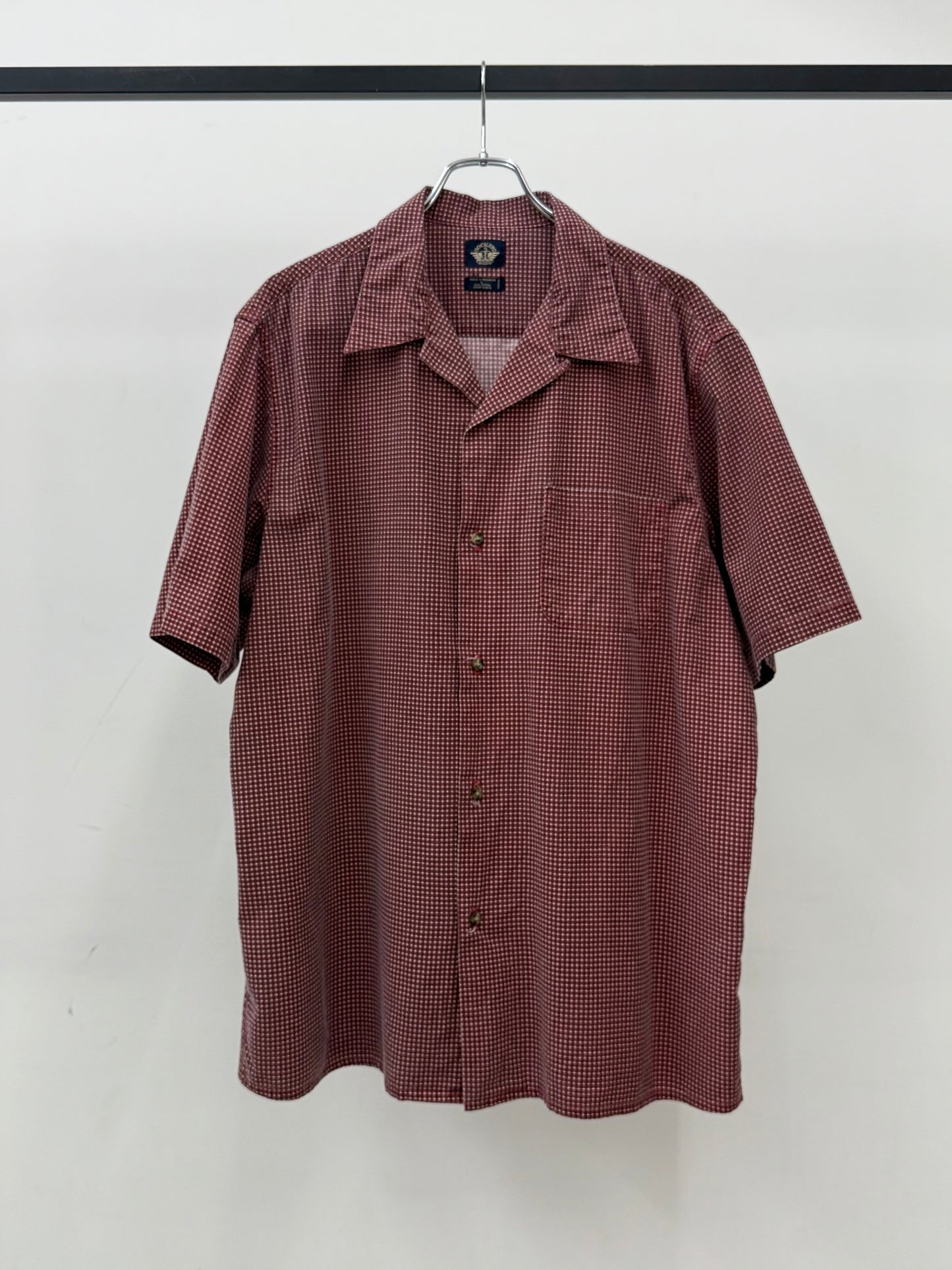 00's DOCKERS open collar shirt