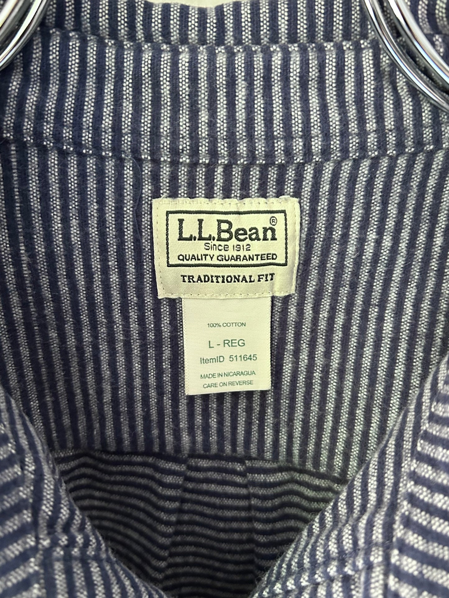 00's L.L.Bean chamois cloth shirt