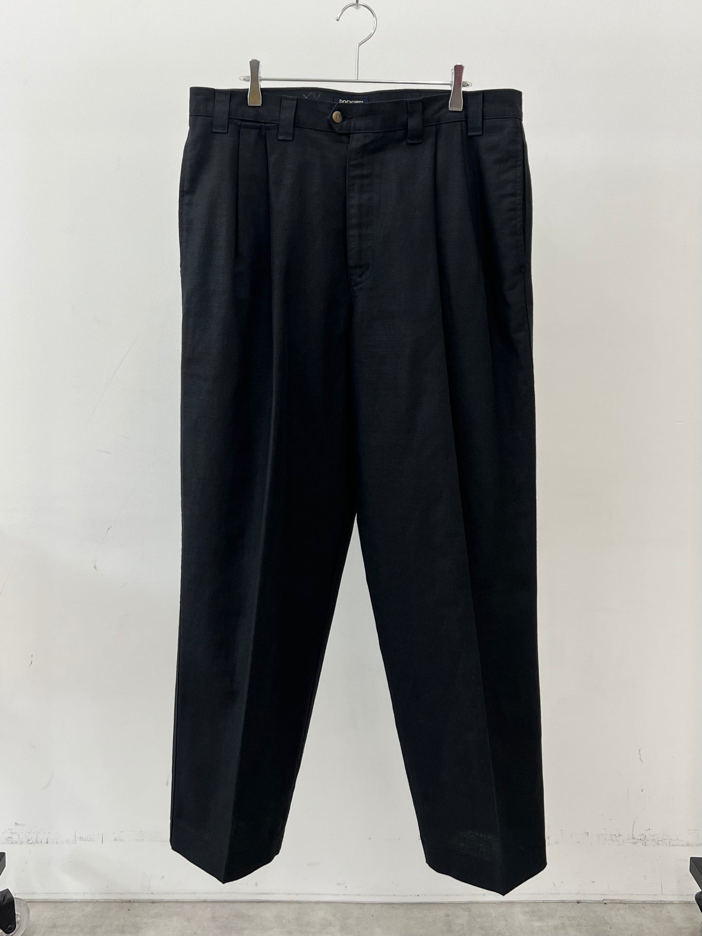 90's DOCKERS linen slacks "Made in USA"