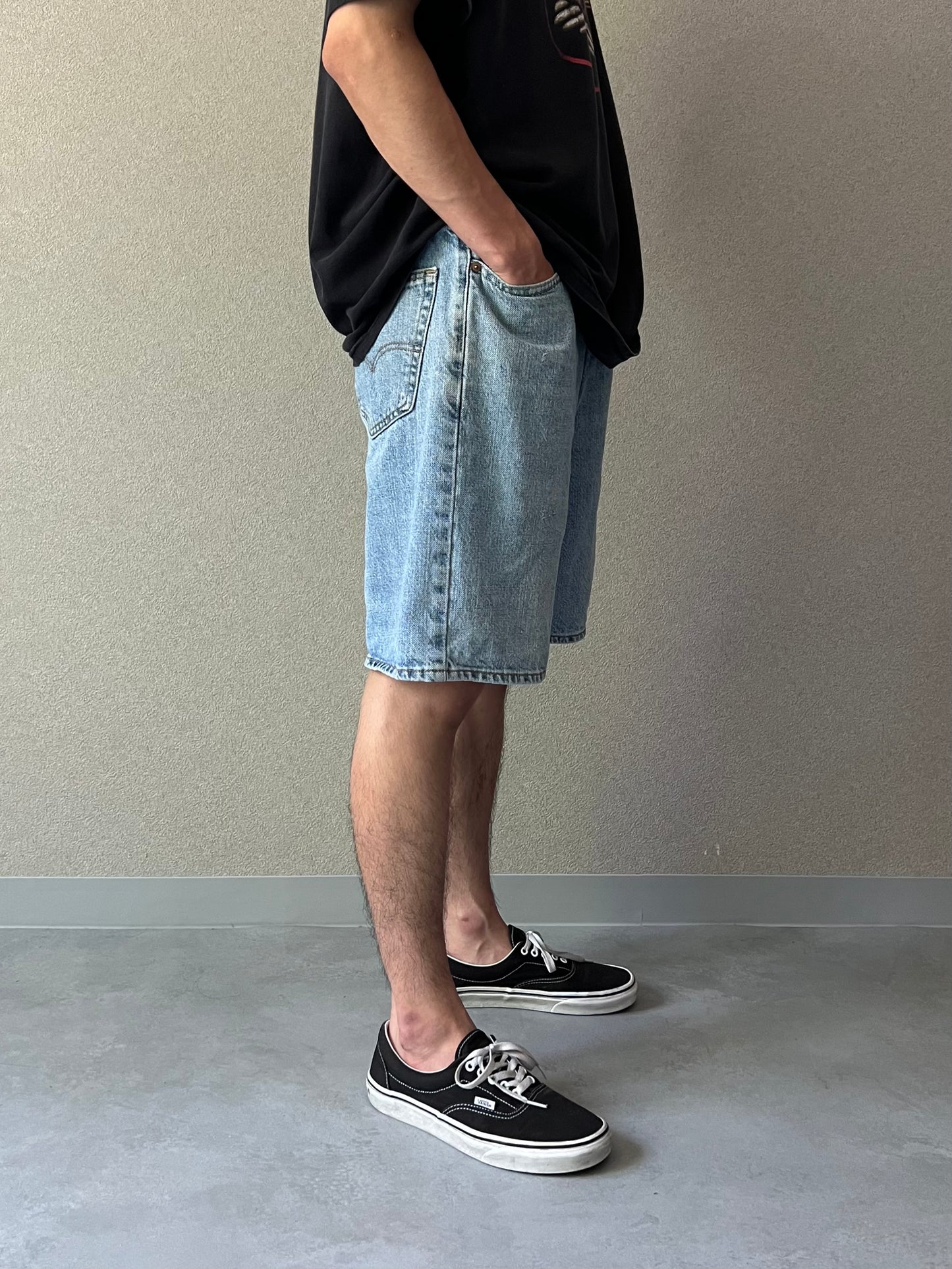 00's Levi's 550 denim shorts