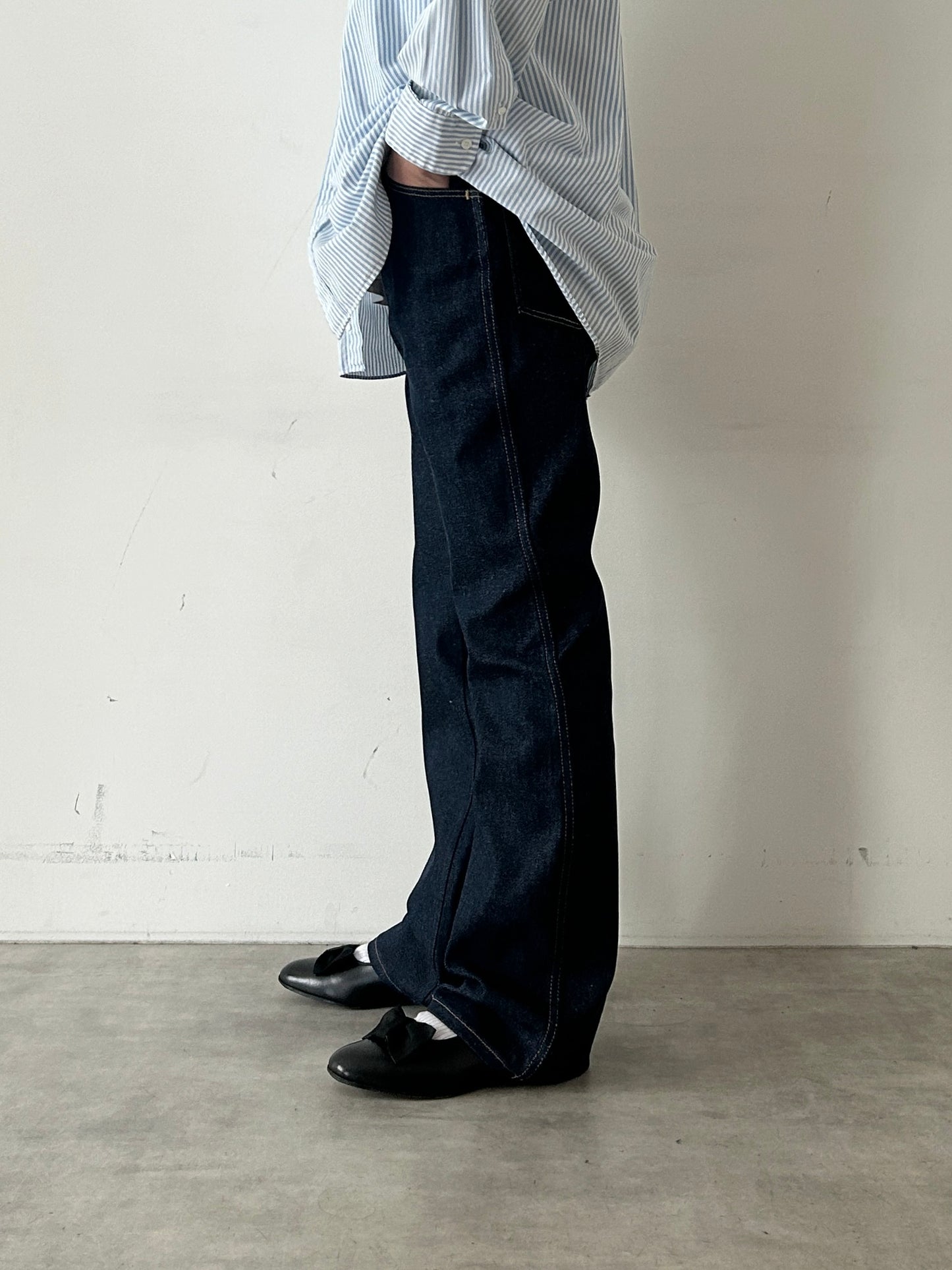 90's RUSTLER denim pants "DEAD STOCK"