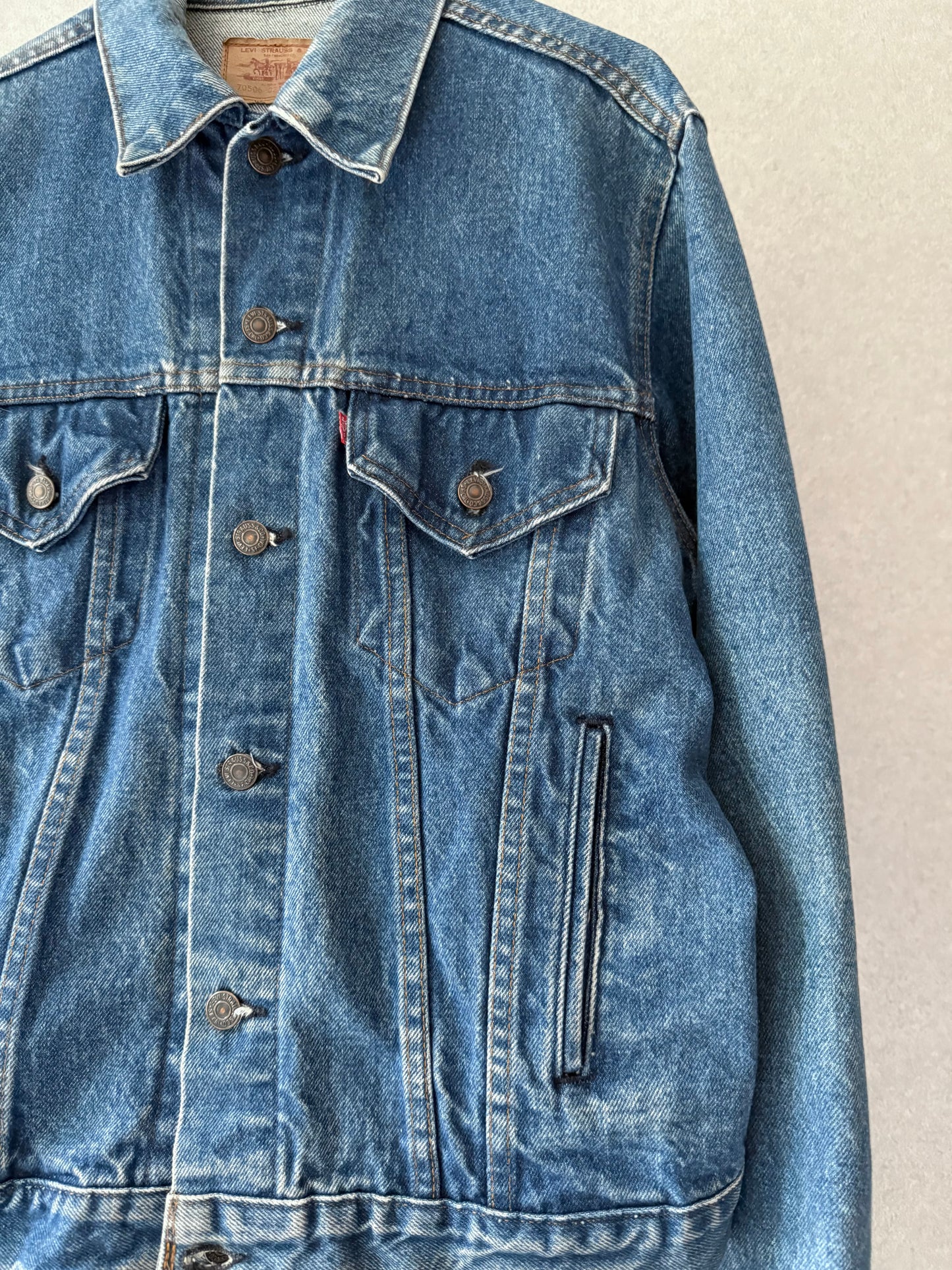80's Levi's 70506 denim jacket "Made in USA"