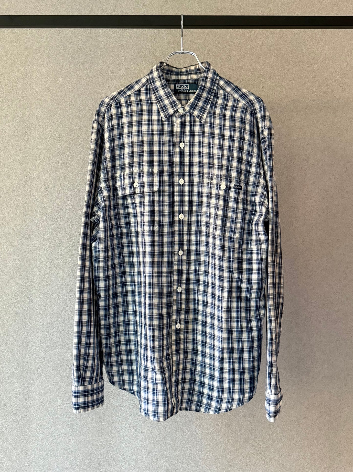 90's Polo Ralph Lauren linen cotton shirt