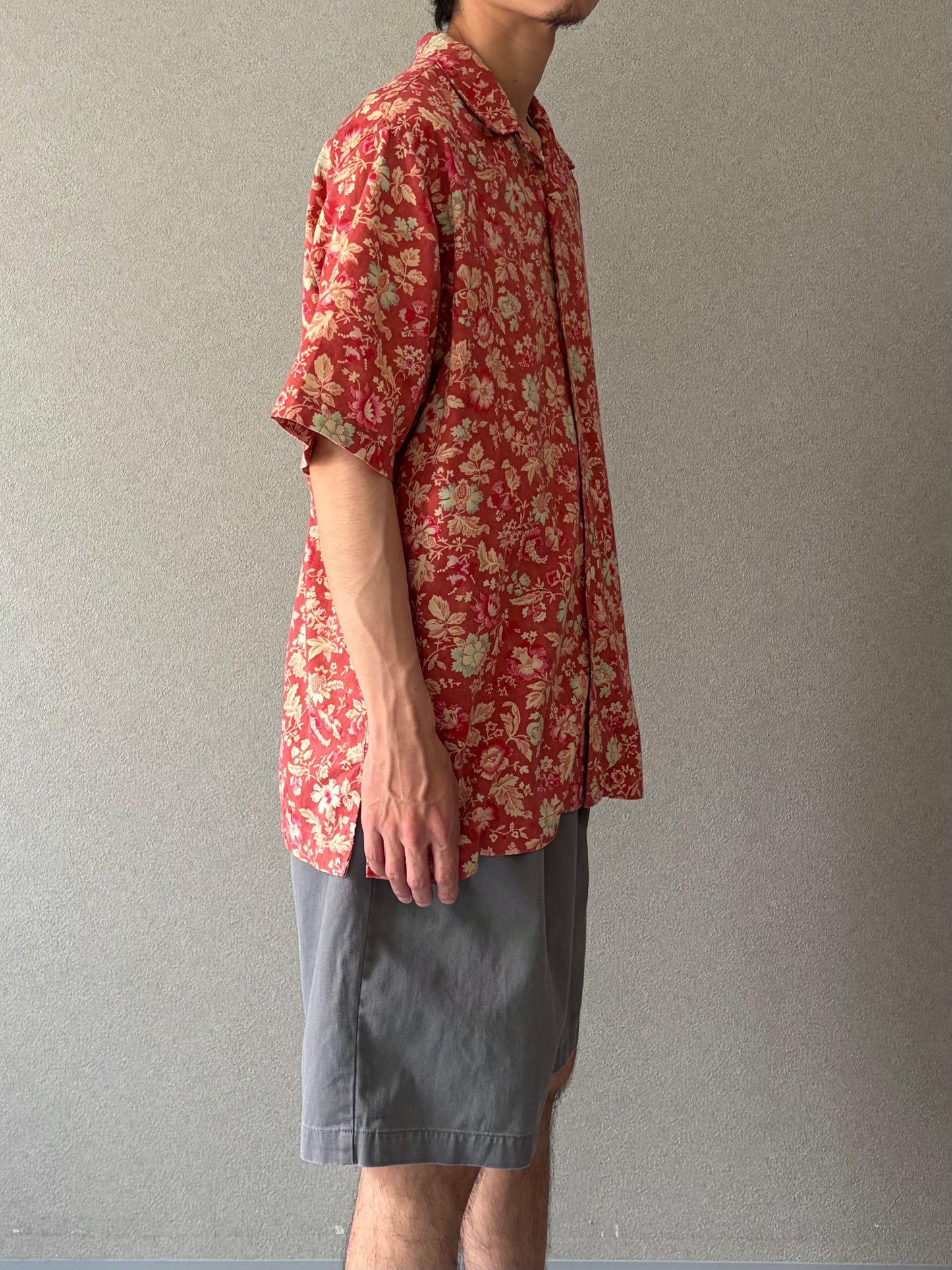 90's Polo Ralph Lauren open collar shirt "CALDWELL"