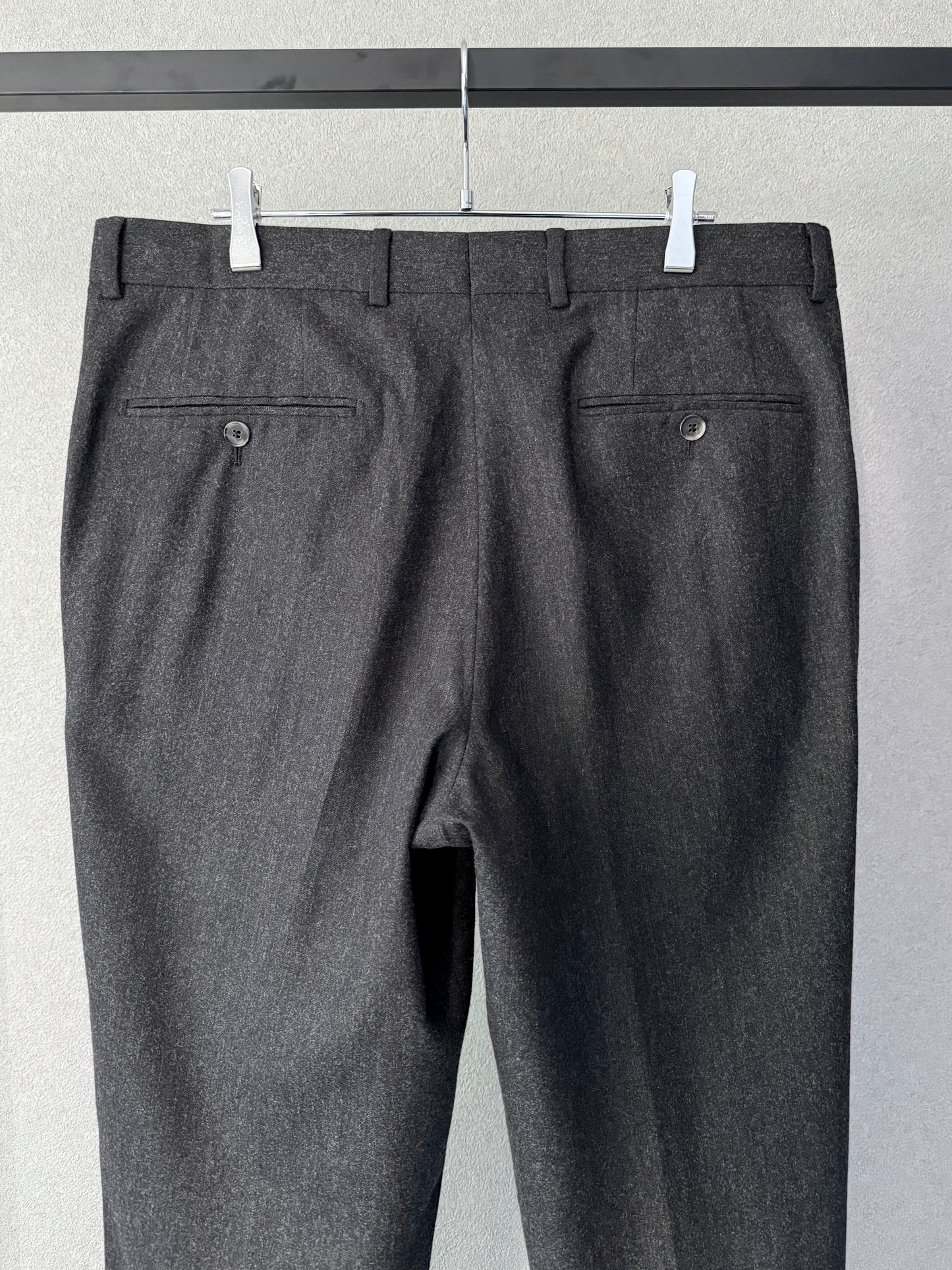 90's HUGO BOSS cashmere blend wool slacks