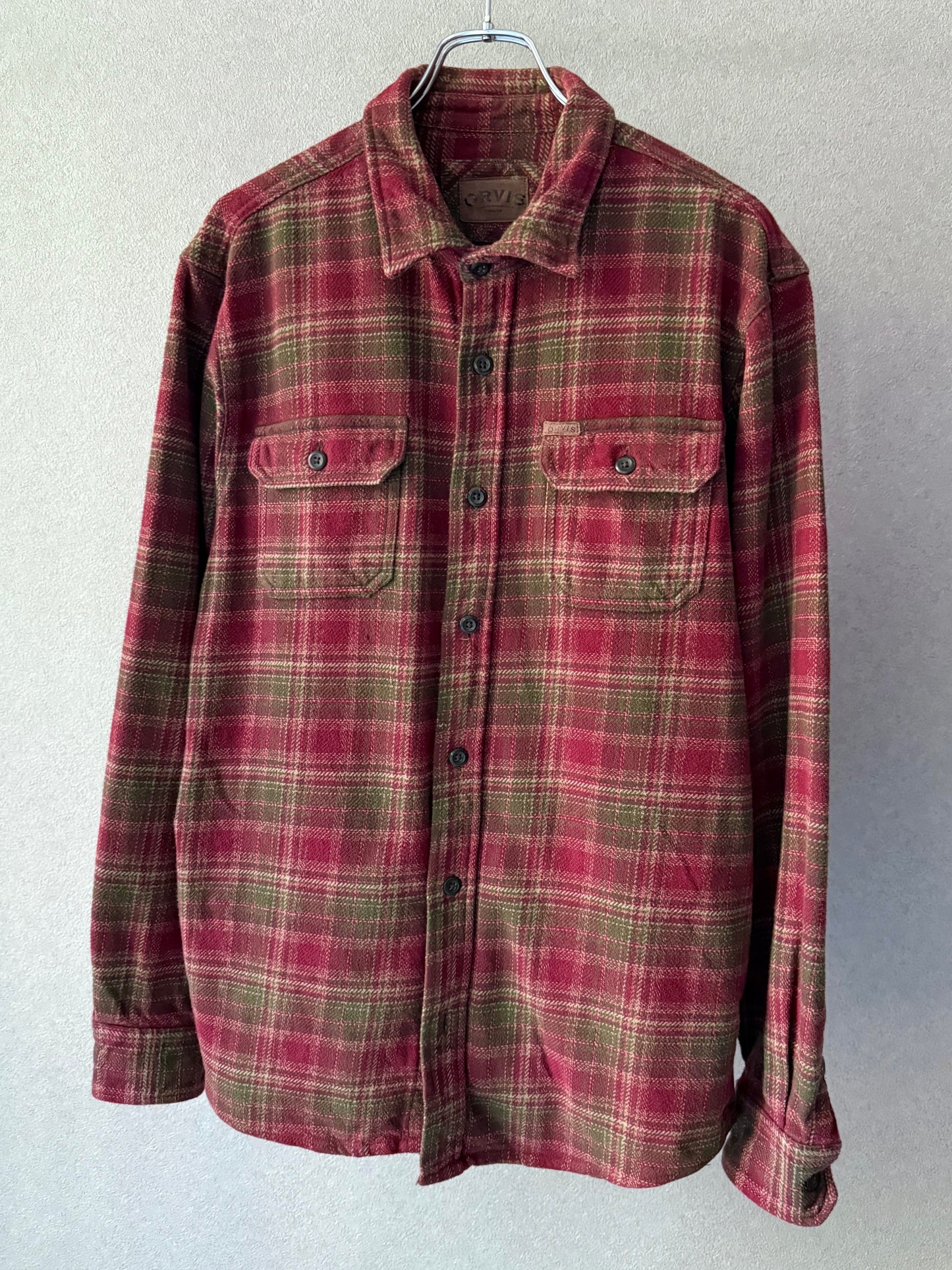 00's ORVIS flannel shirt
