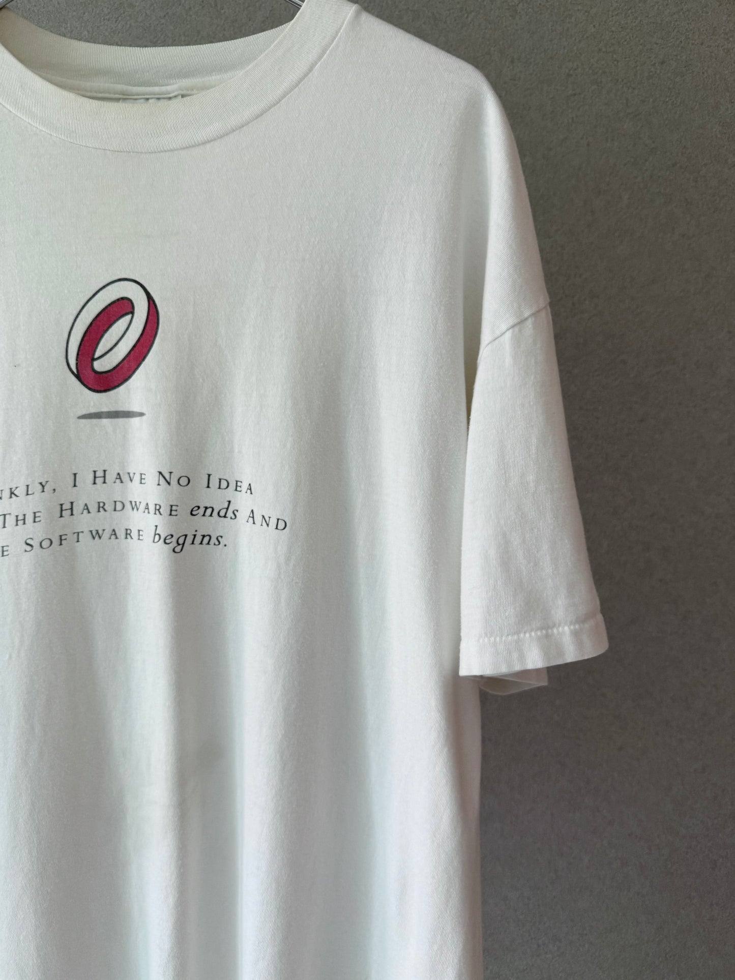 90's COMPAQ t-shirt "MADE IN USA"