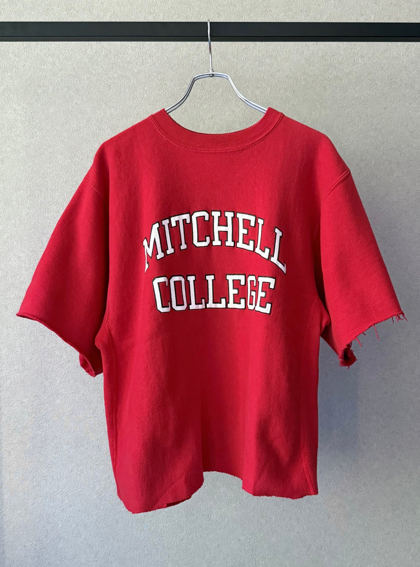 90's Champion REVERSE WEAVE cutoff sweater "Made in USA"