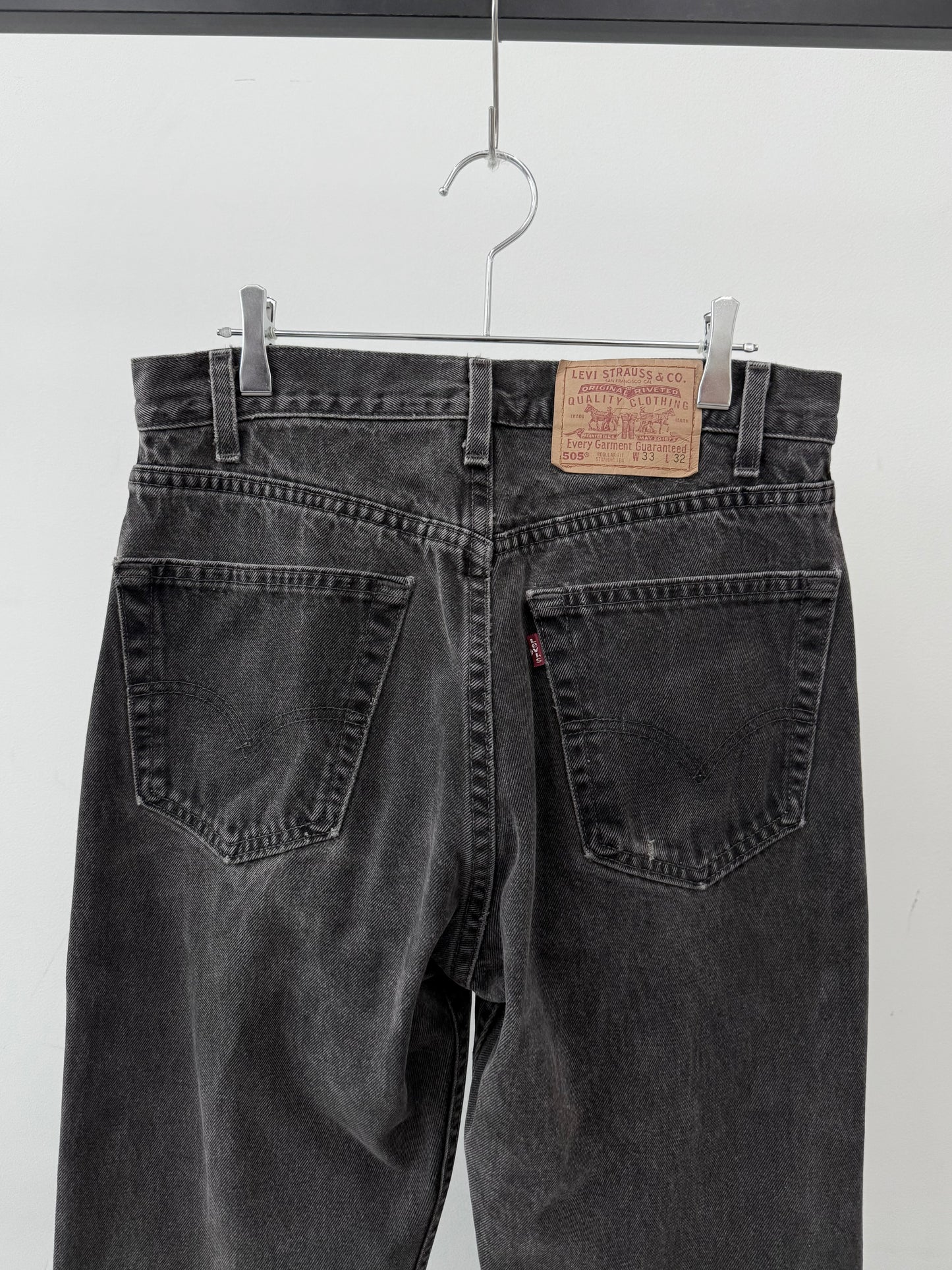 90's Levi's 505 denim pants "Made in USA"