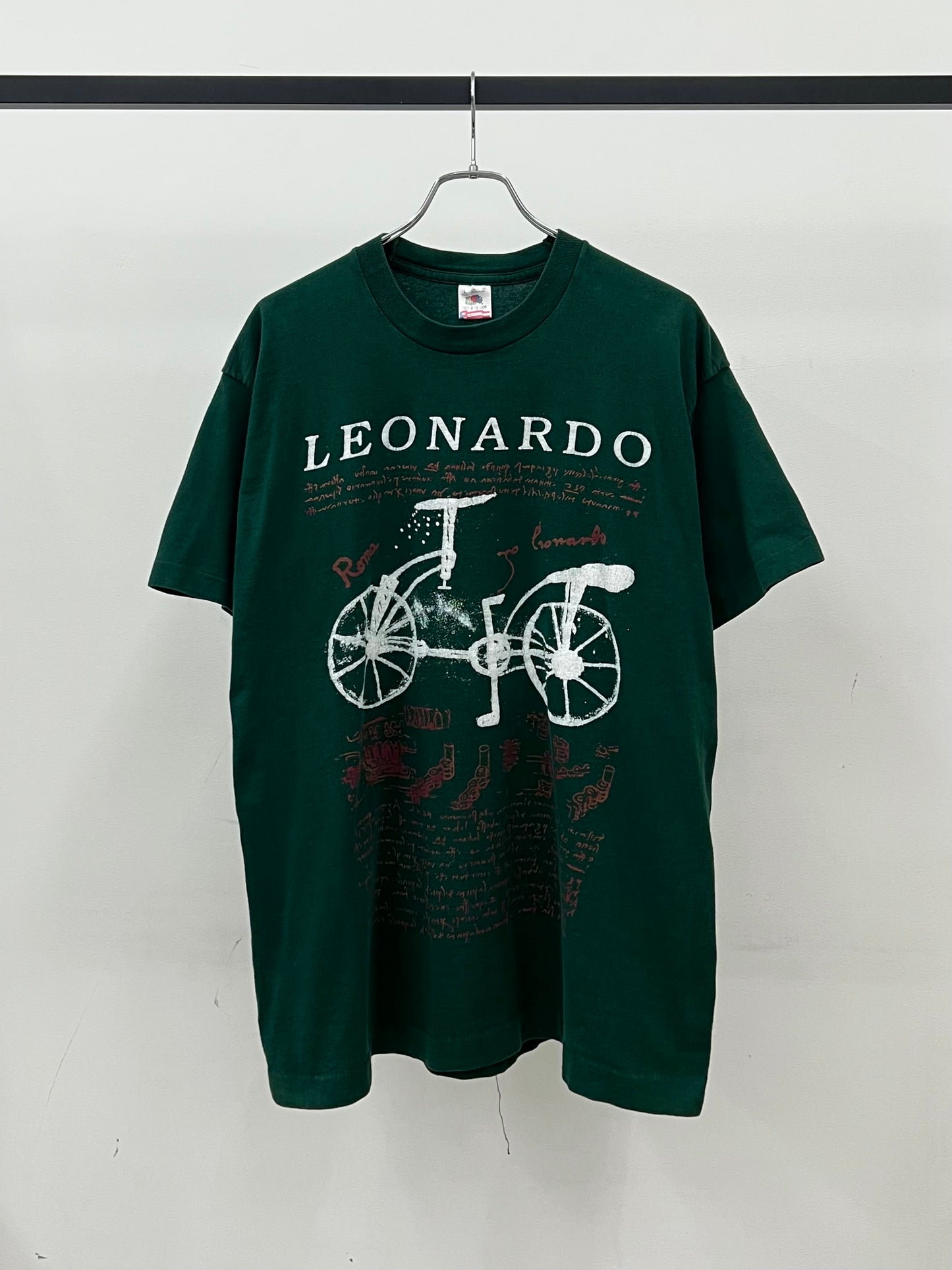 90's LEONARDO DA VINCI t-shirt "Made in USA"