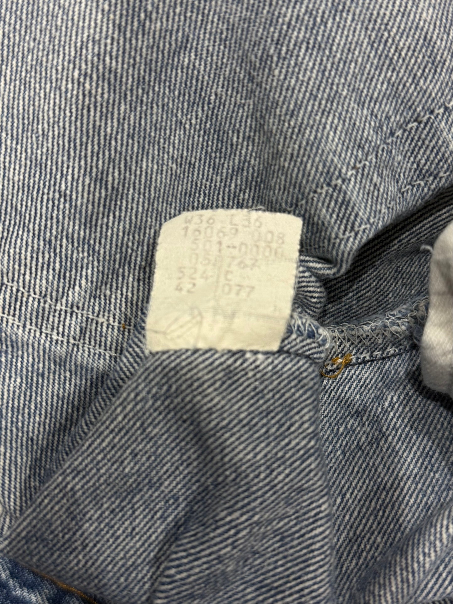 90's Levi's 501 denim pants "Made in USA"