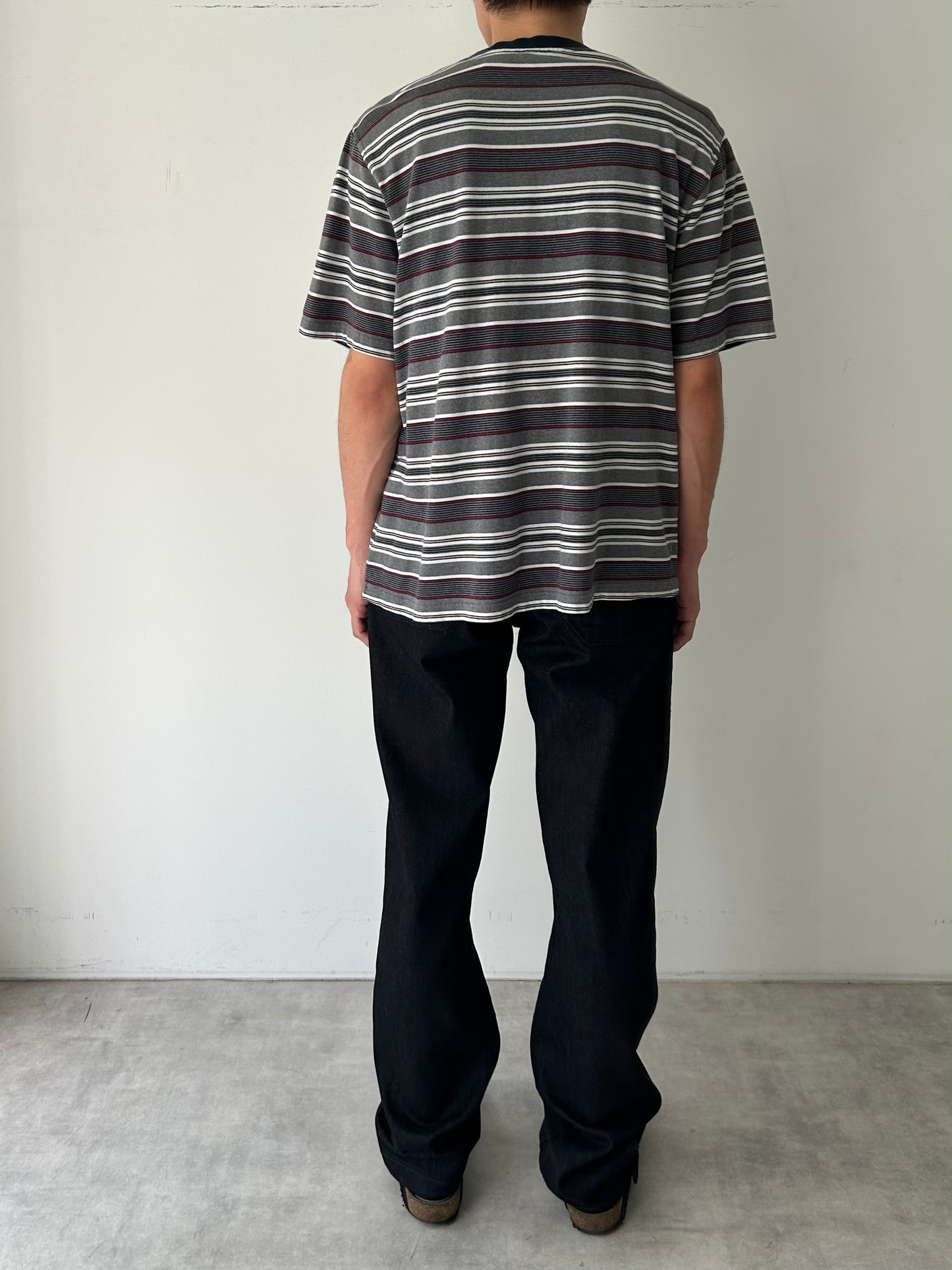 90's〜 SIMPLY BASIC border t-shirt
