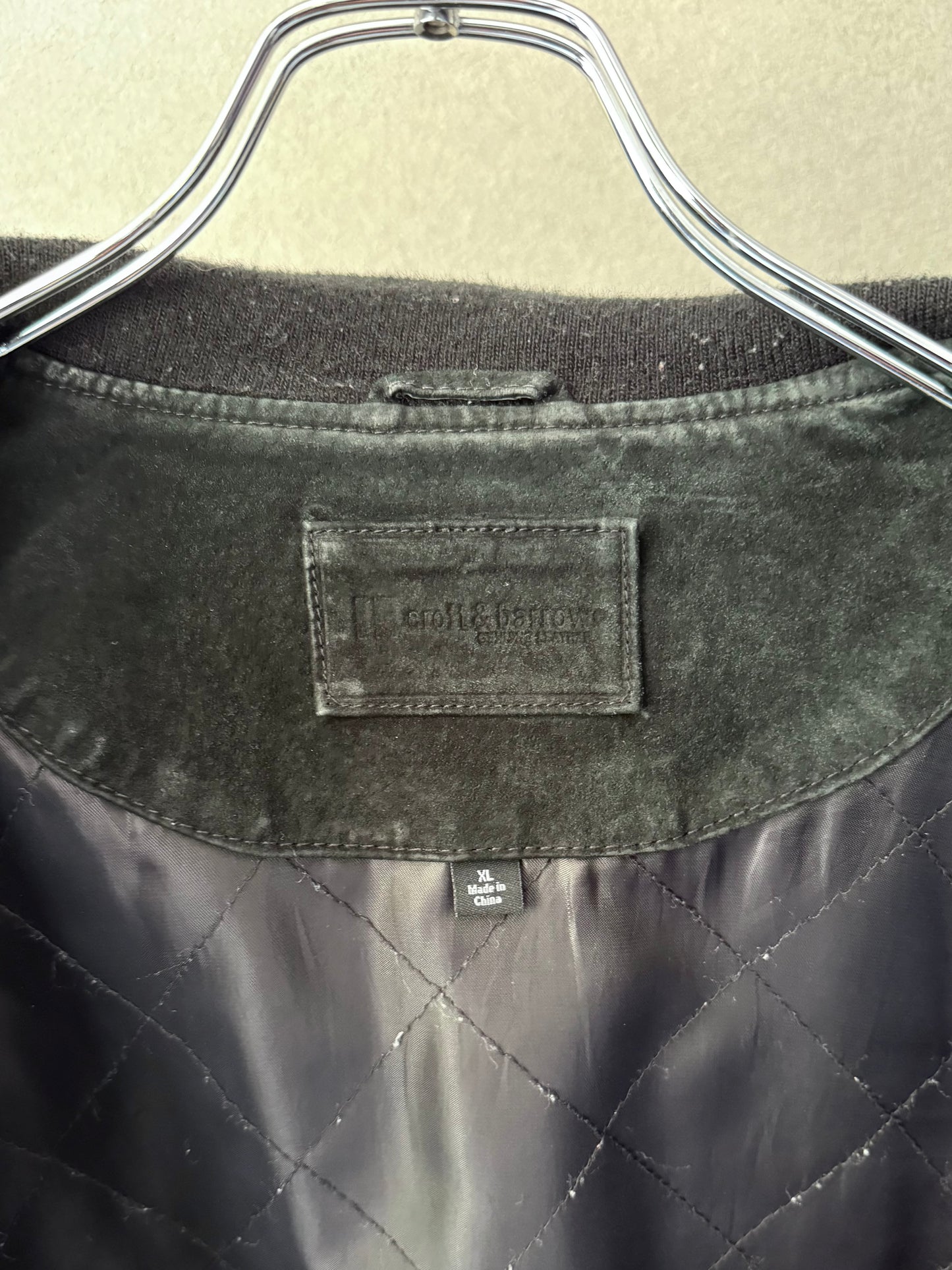 00's croft&barrow leather jacket