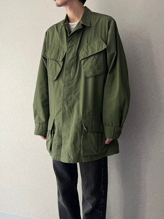 60's US.ARMY jungle fatigue jacket "3rd"