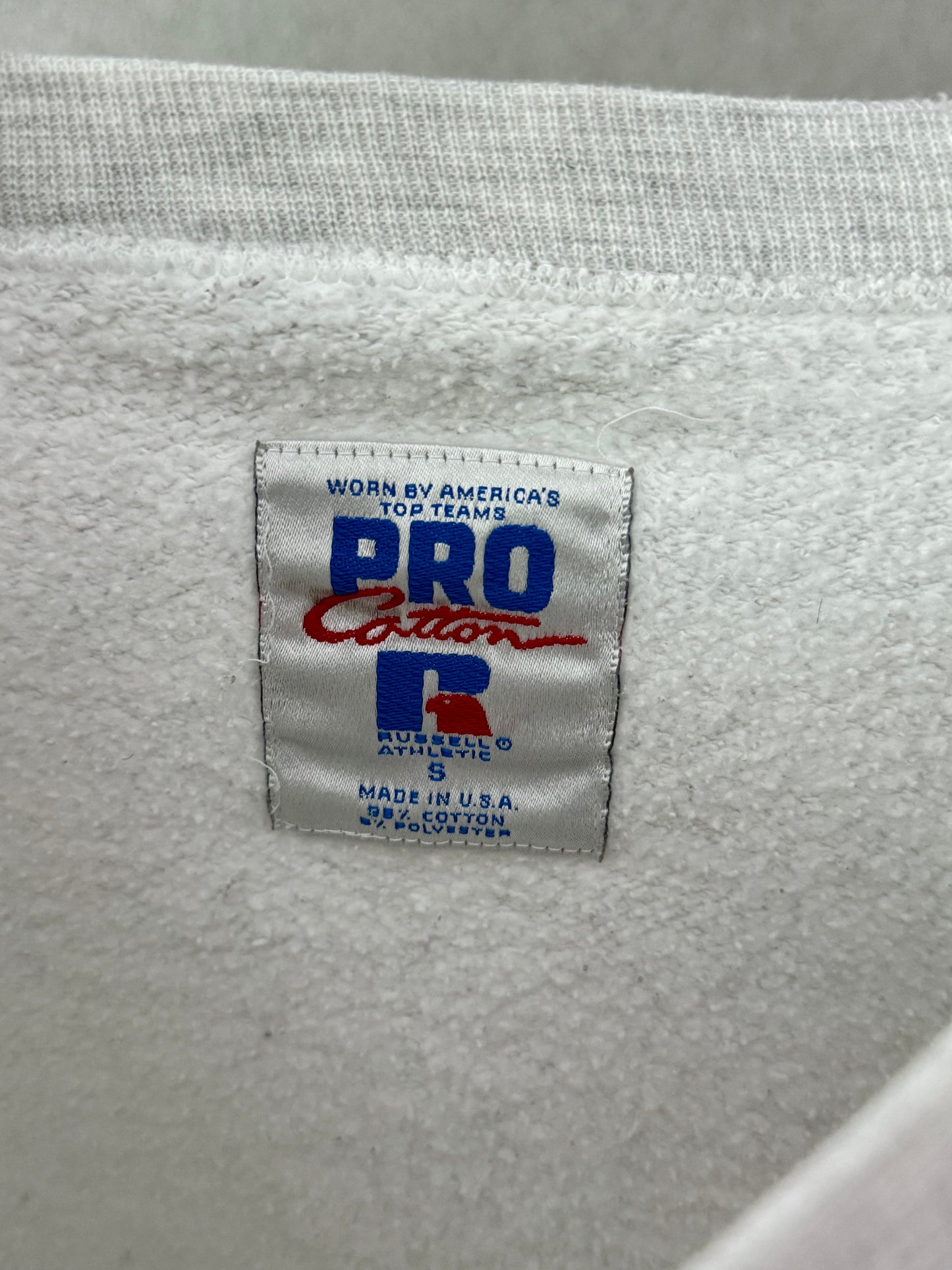 90's RUSSELL PRO COTTON sweater "Made in USA"