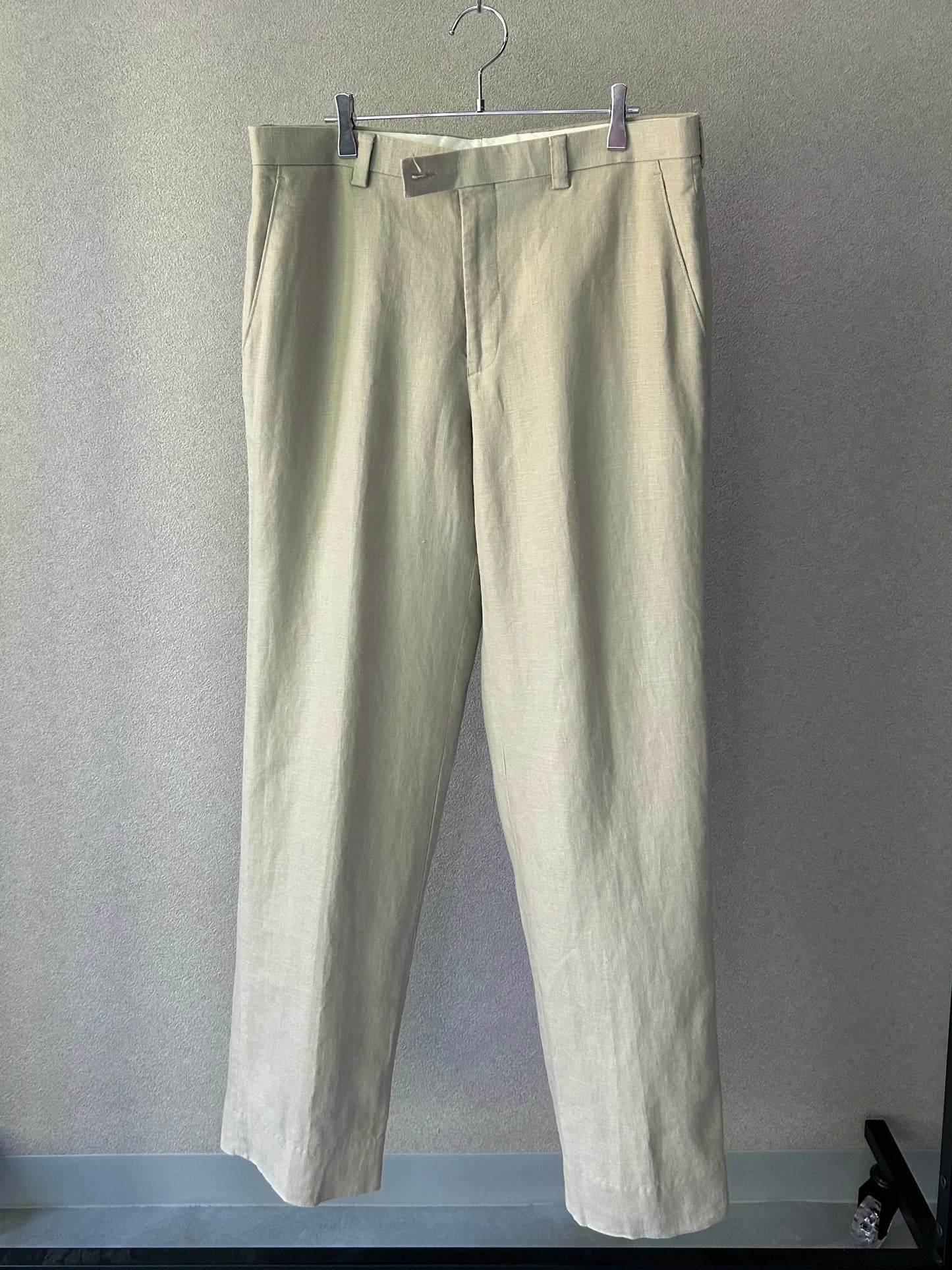 00's Calvin Klein linen slacks