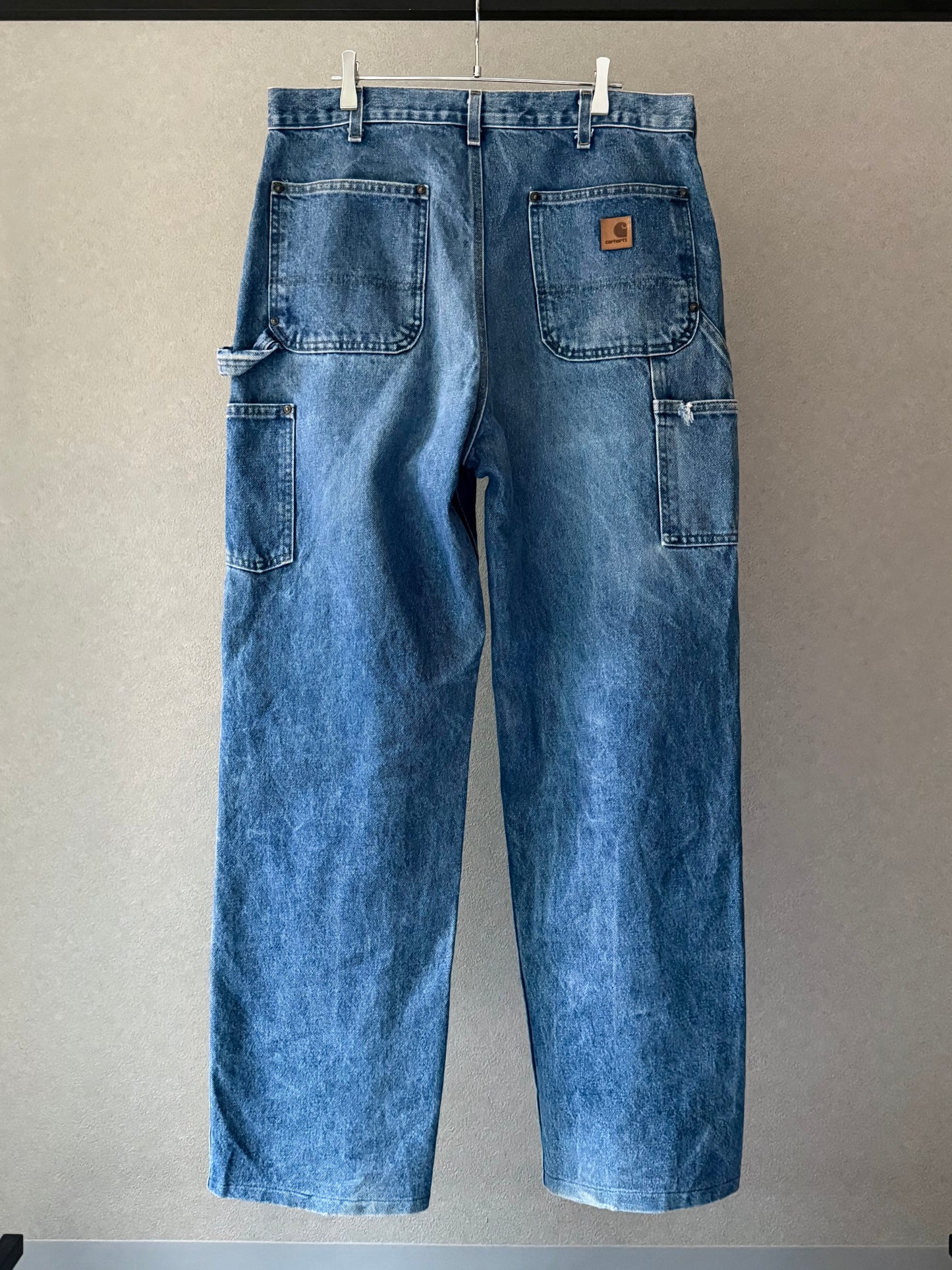 00's carhartt double knee denim painter pants