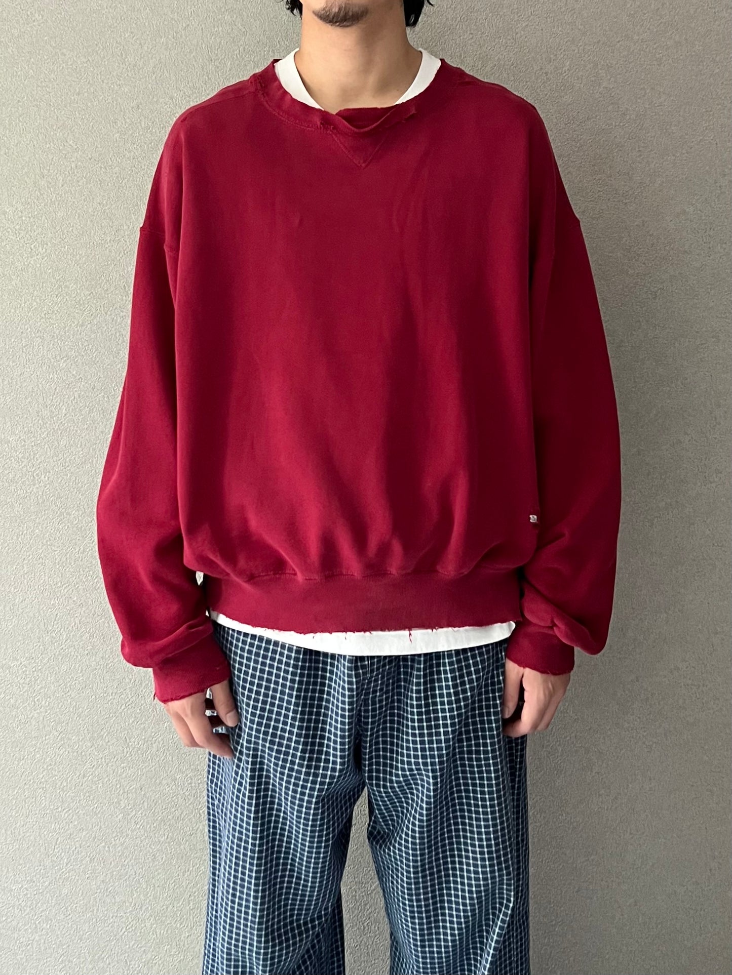 90's RUSSELL HIGH COTTON sweater "Made in USA"
