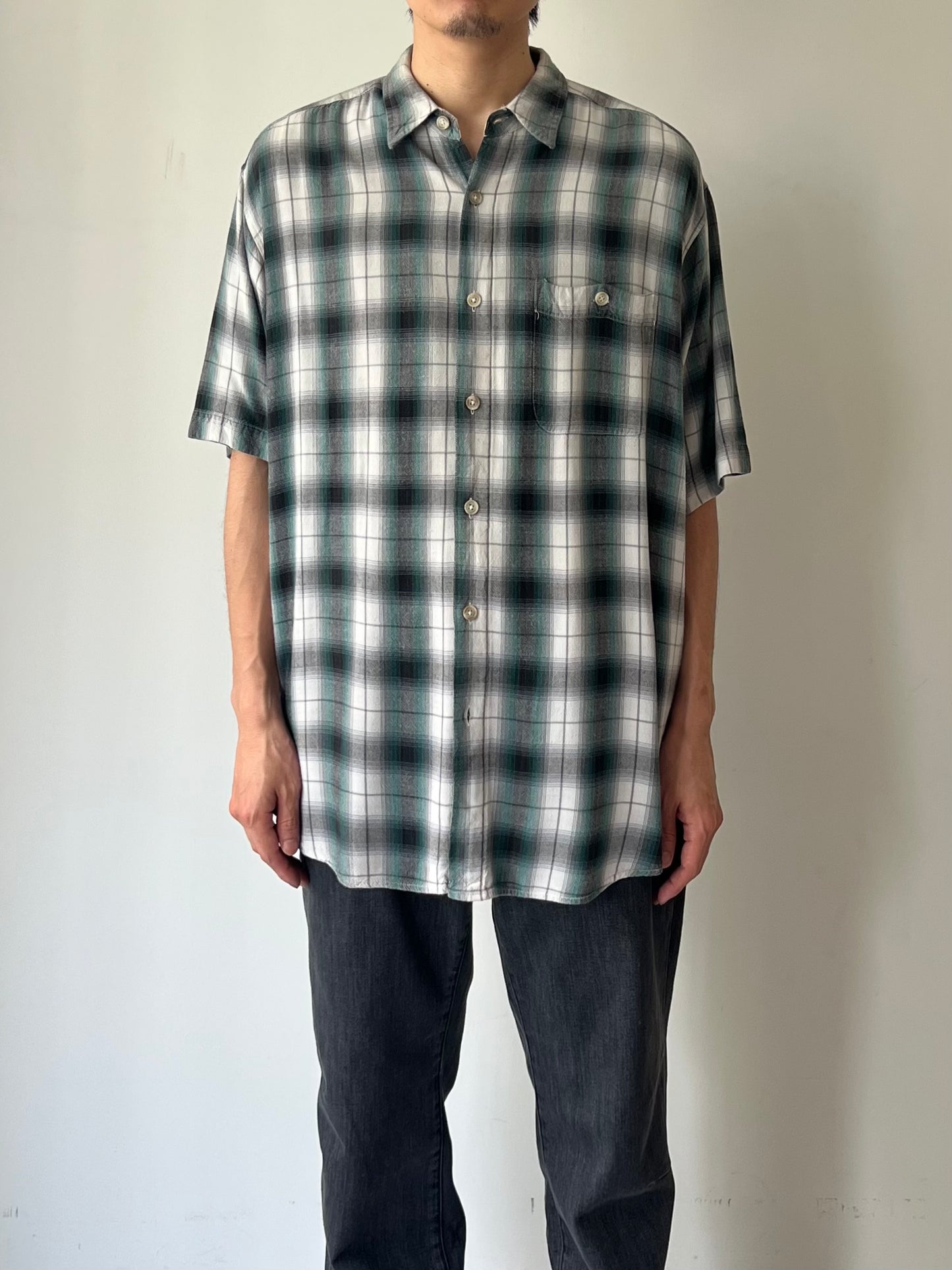 90's Ash Creek rayon shirt