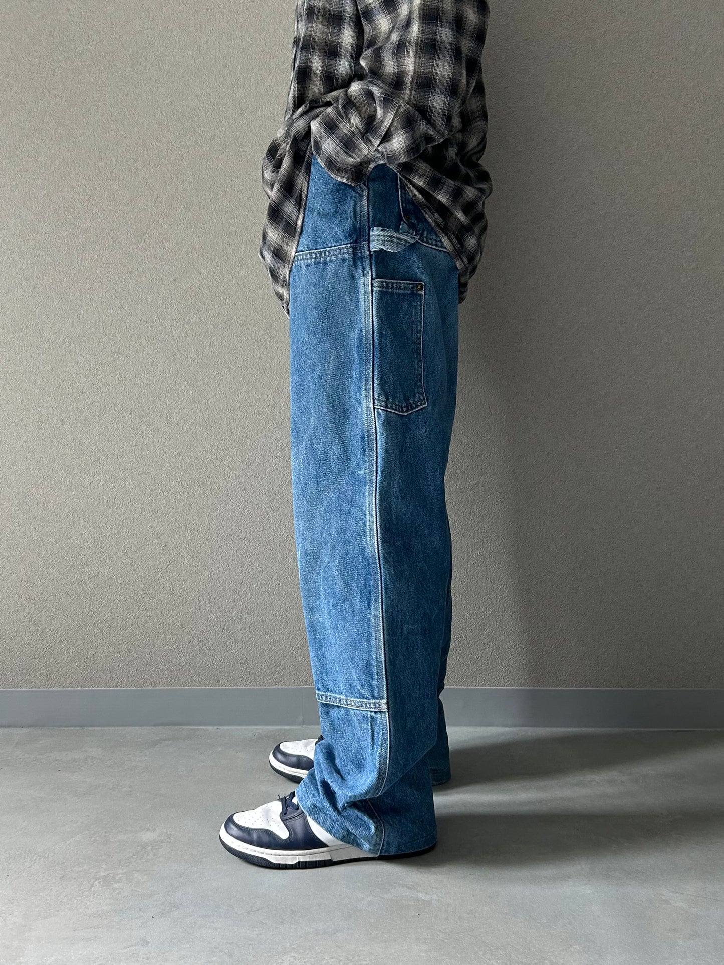 00's carhartt double knee denim painter pants