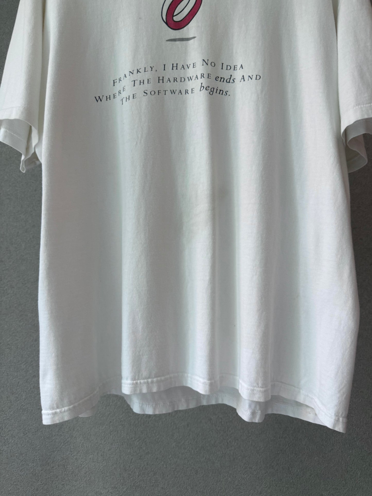 90's COMPAQ t-shirt "MADE IN USA"