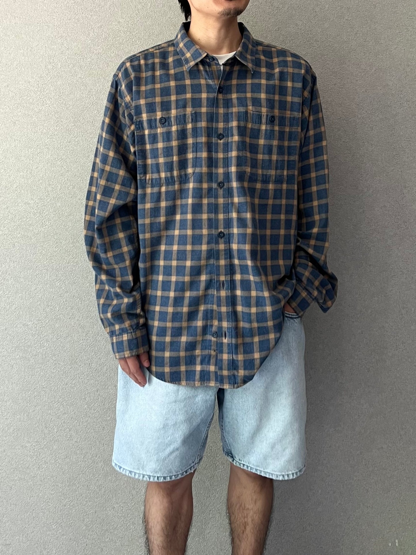 00's patagonia flannel shirt
