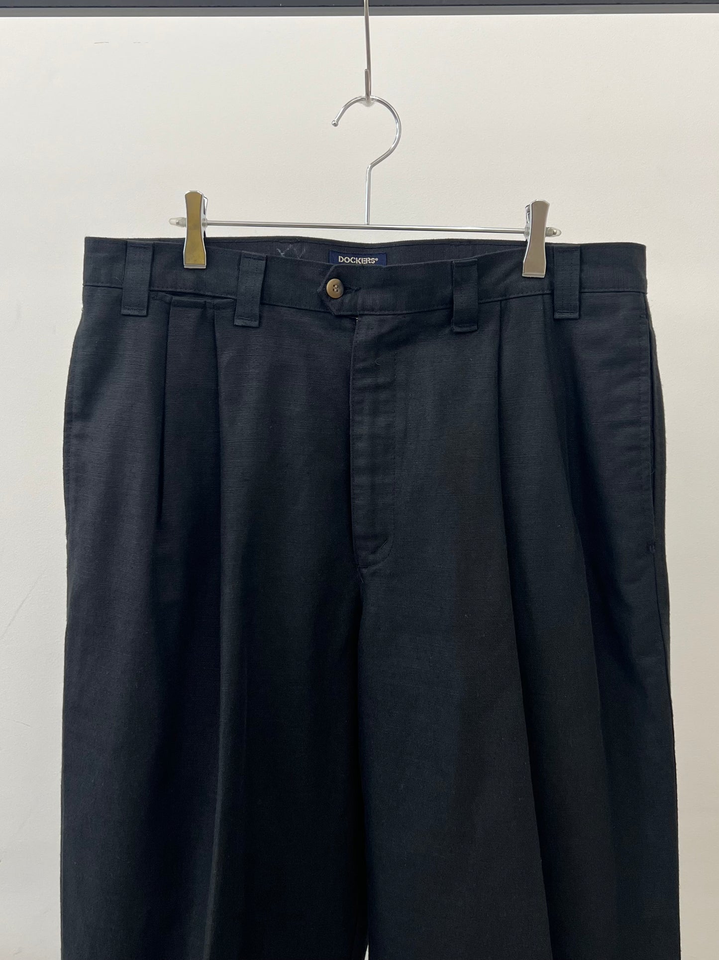 90's DOCKERS linen slacks "Made in USA"