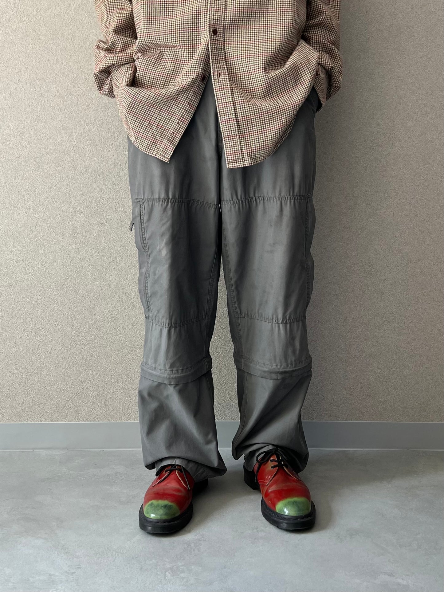 00's GAP cotton×nylon convertible cargo pants