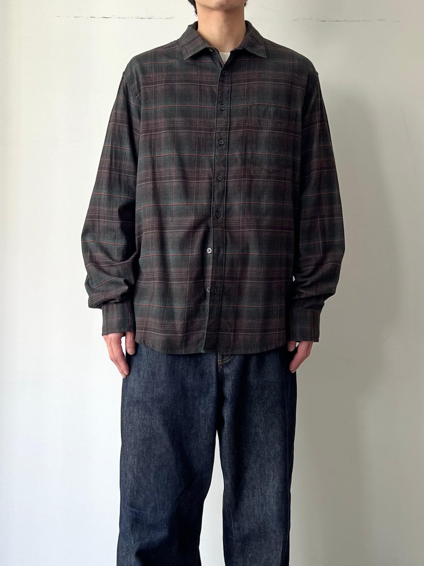 00's APT.9 flannel shirt
