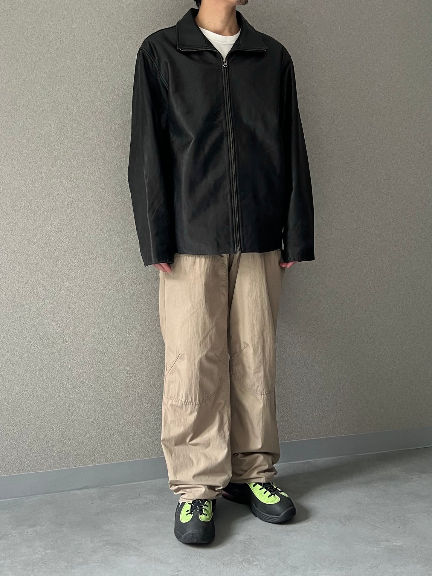 00's GAP leather jacket