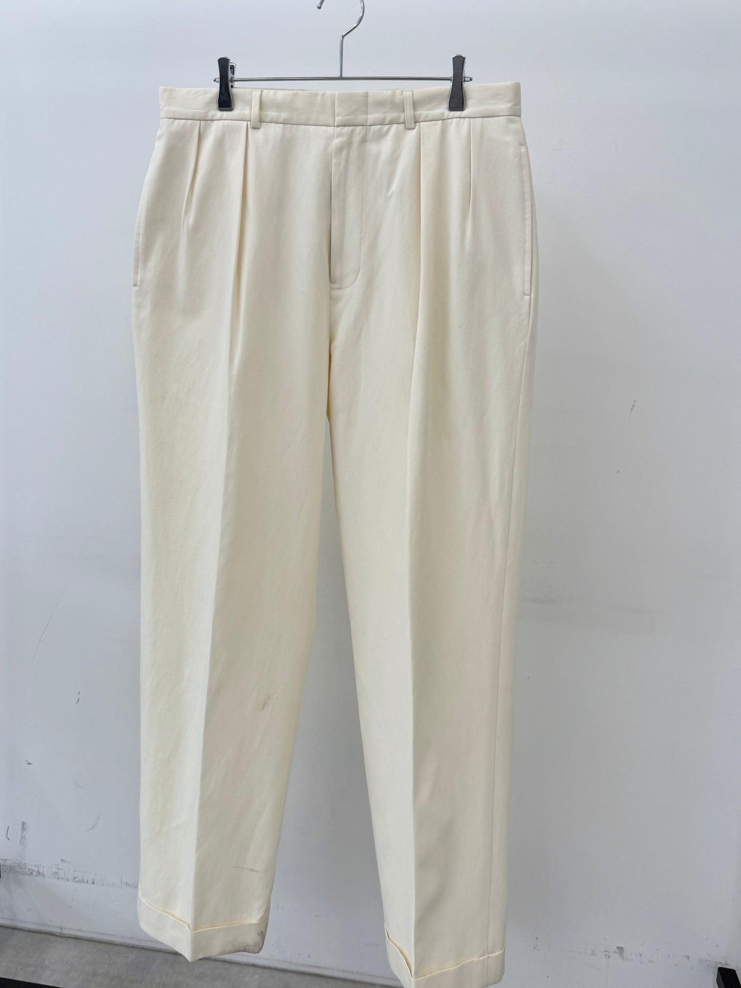 90's〜 Polo Ralph Lauren silk × cotton slacks
