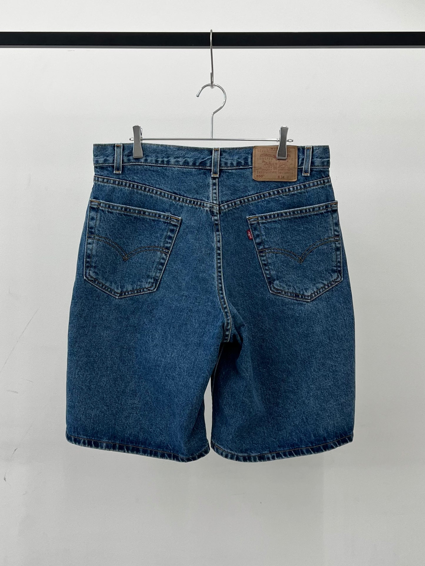 00's Levi's 550 denim shorts "Made in MEXICO"