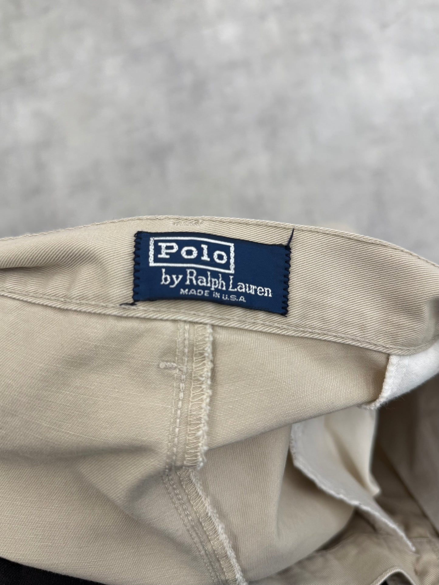 90's Polo Ralph Lauren chino shorts "Made in USA"