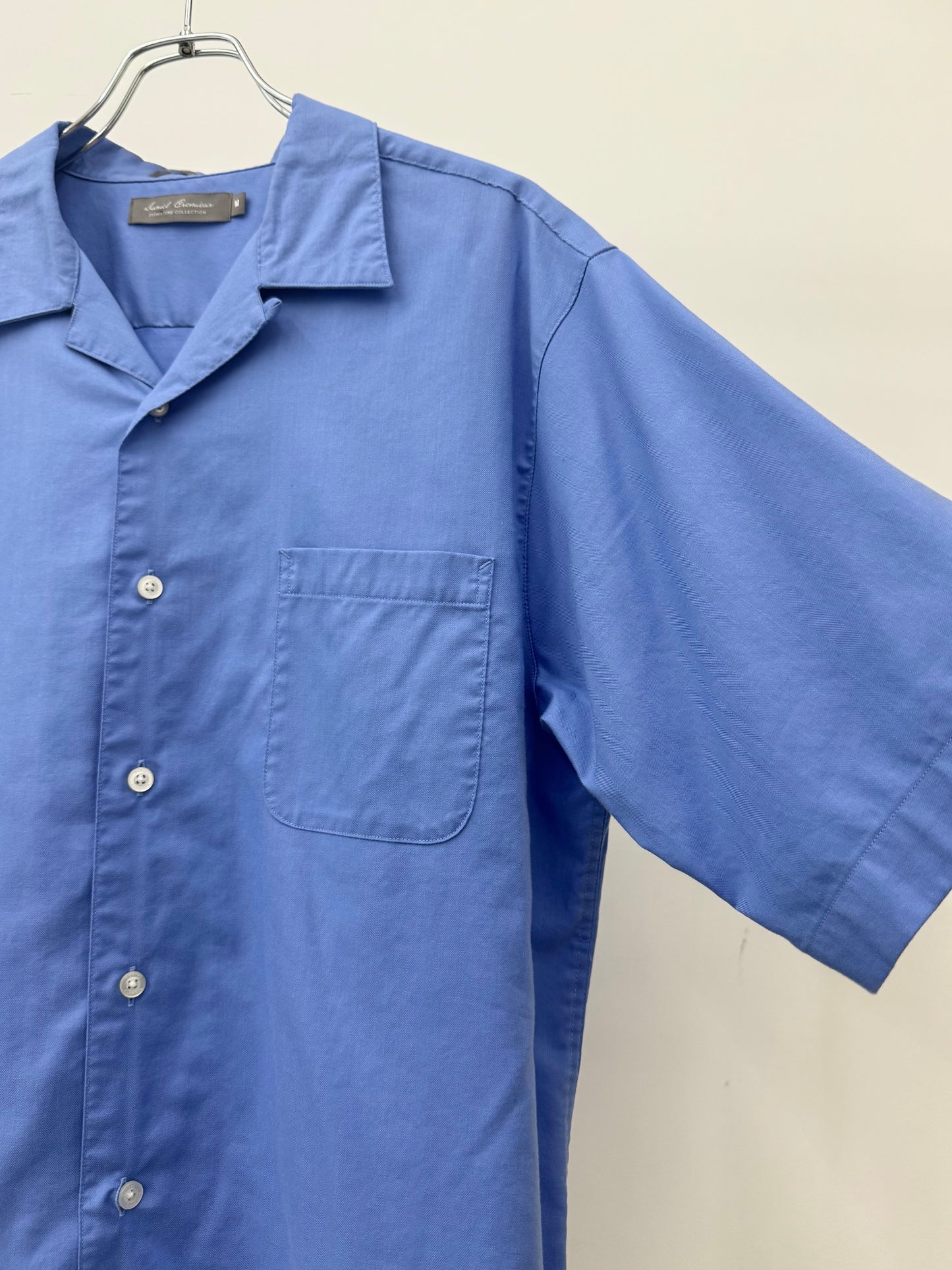 00's Daniel Cremieux open collar shirt