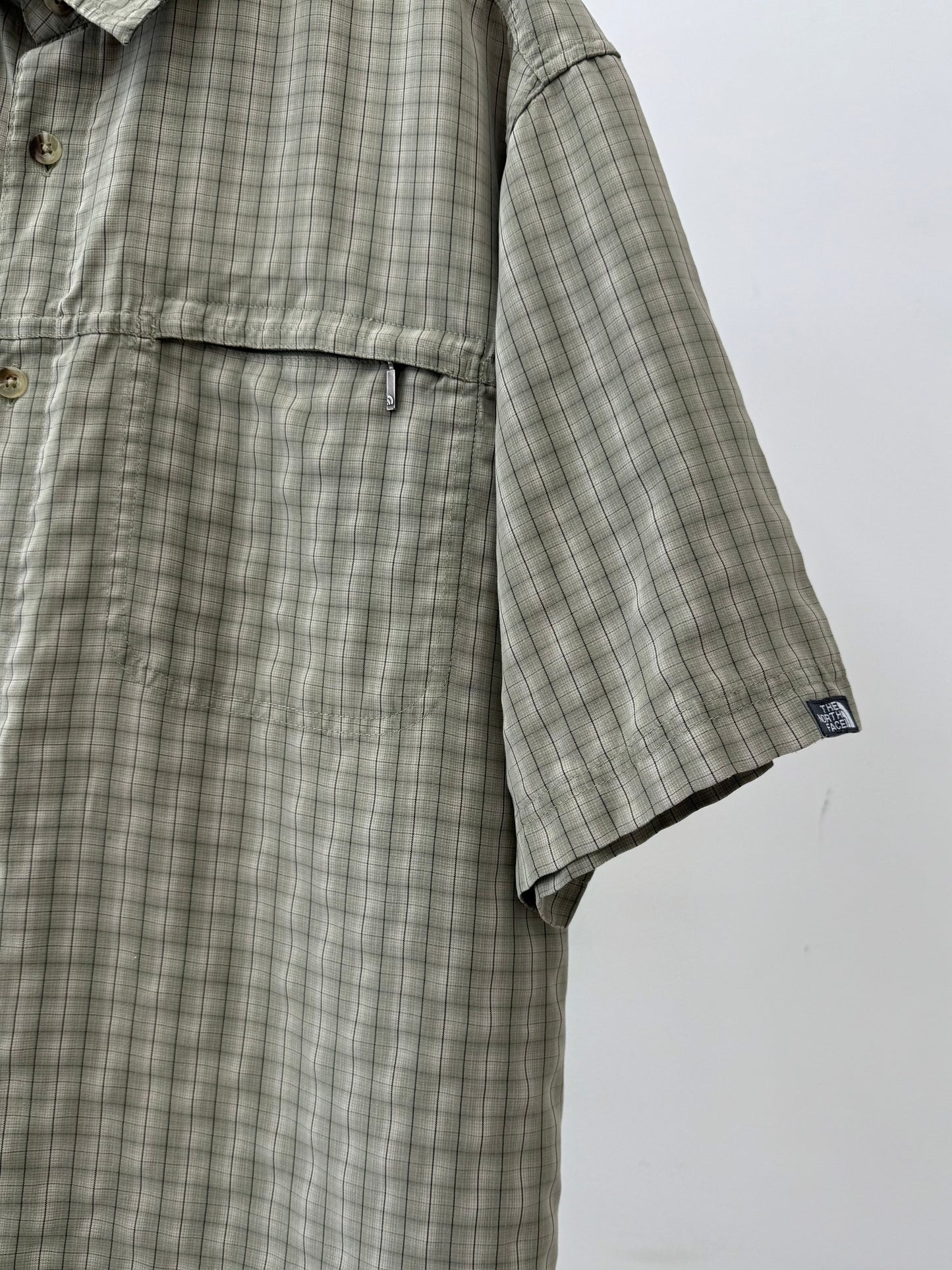 00's THE NORTH FACE rayon shirt