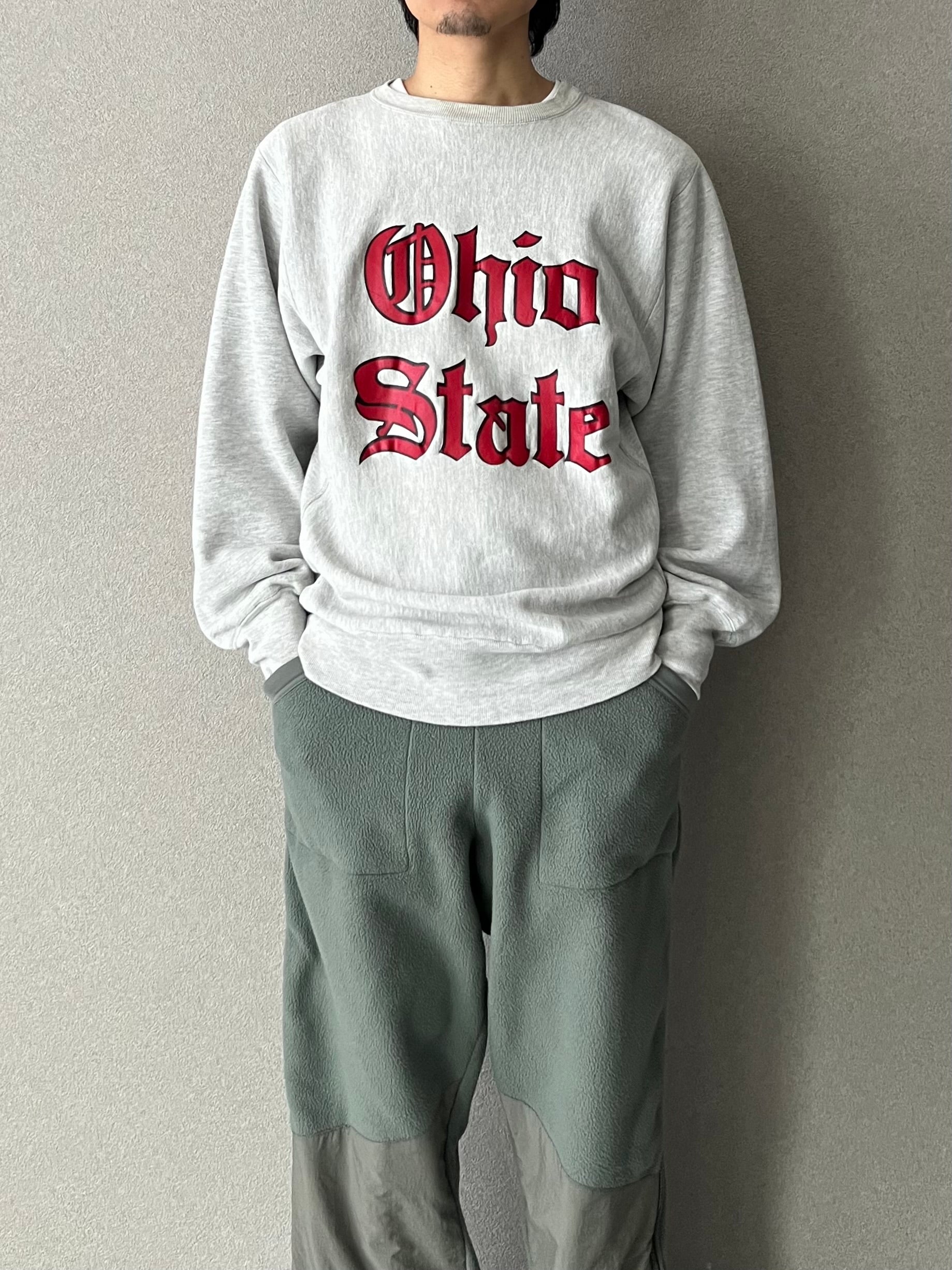 トップス Champion Reverse Weave Ohio State 古着 80s USA製 Champion Reverse Weave 「Ohio State」 オールド