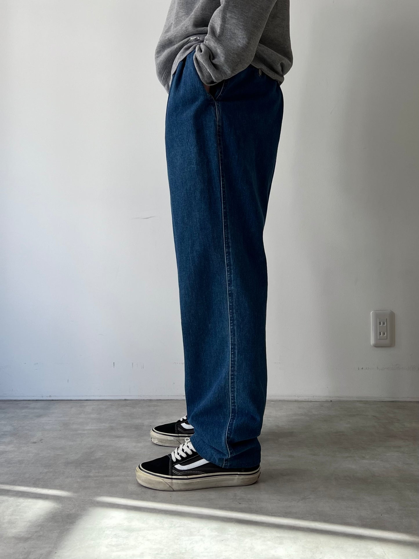 90's DOCKERS denim slacks "Made in USA"